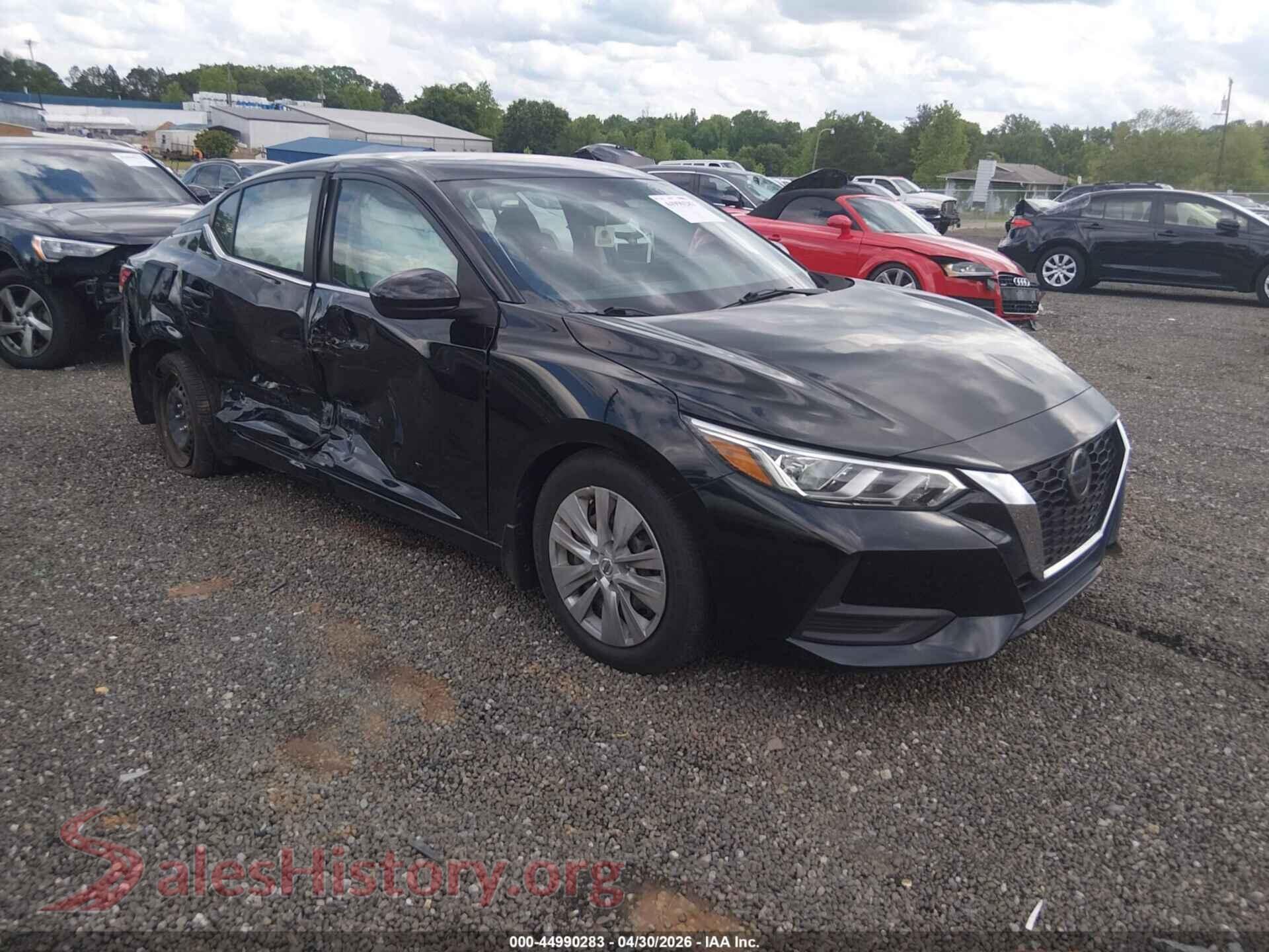 2021 NISSAN SENTRA — VIN 3N1AB8BV8MY265317