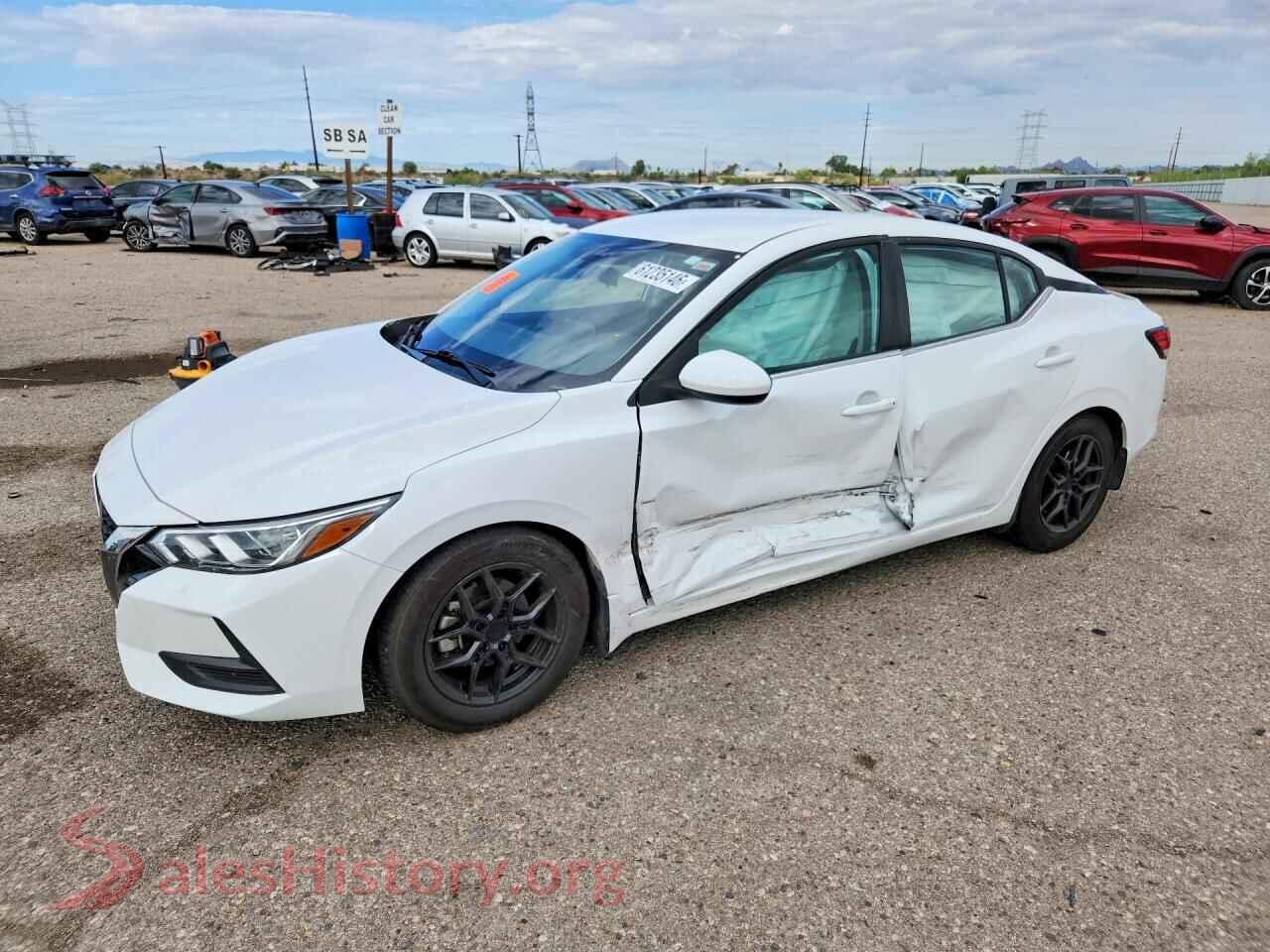 2022 NISSAN SENTRA — VIN 3N1AB8CV1NY248293