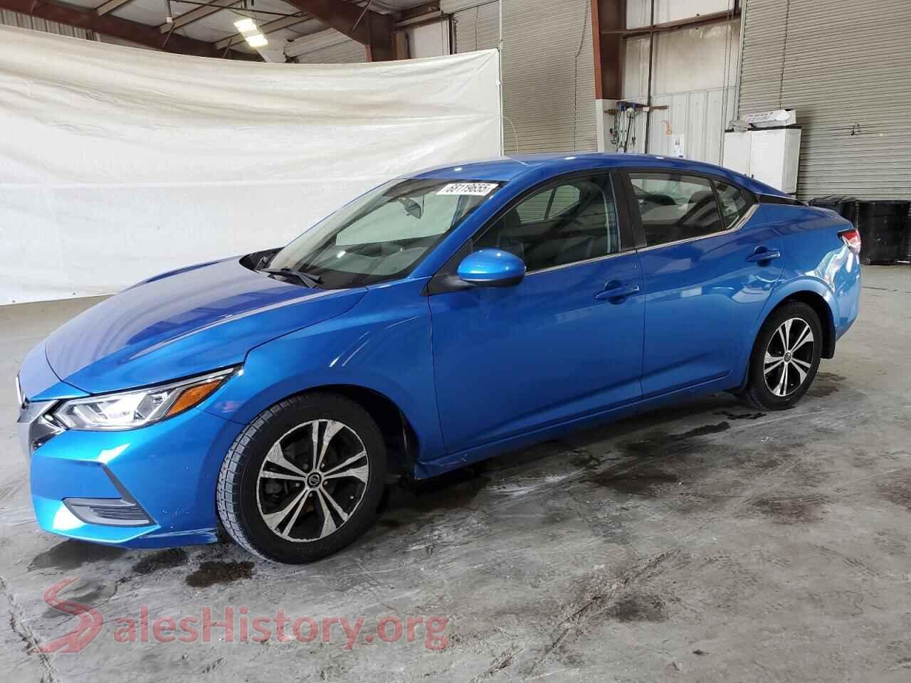 2022 NISSAN SENTRA — VIN 3N1AB8CV2NY207395