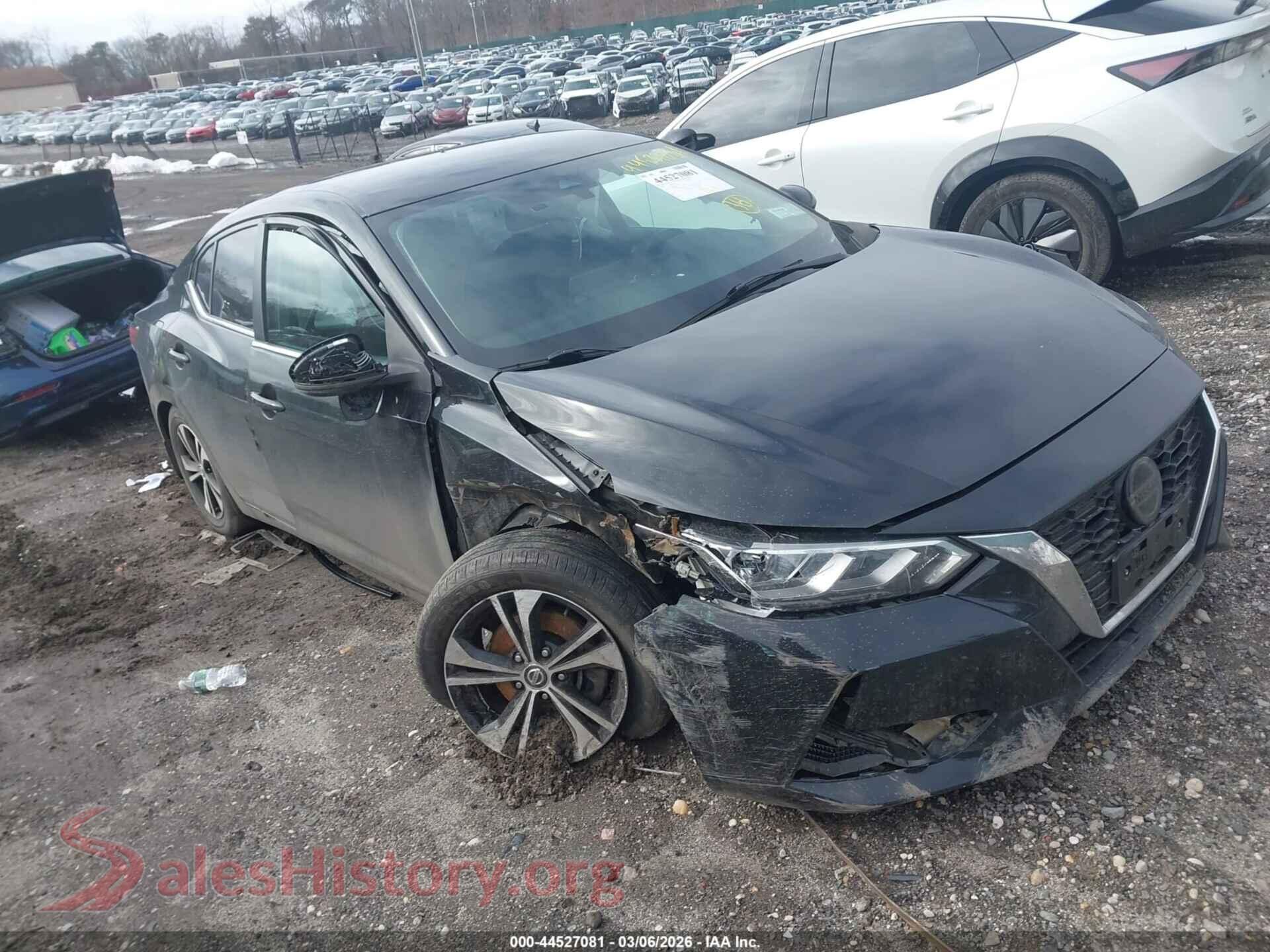 2020 NISSAN SENTRA — VIN 3N1AB8CV5LY284193