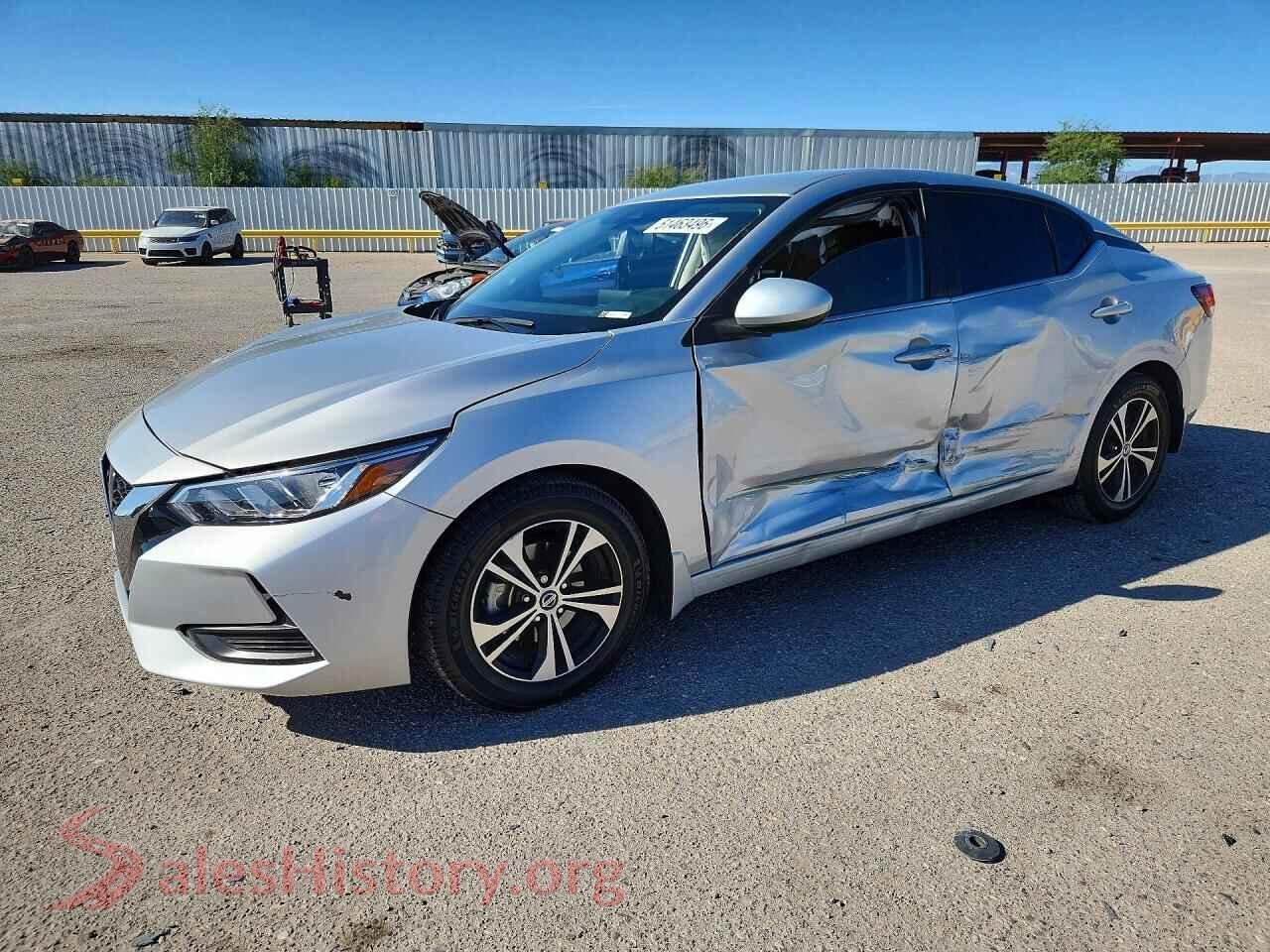 2022 NISSAN SENTRA — VIN 3N1AB8CV5NY290286