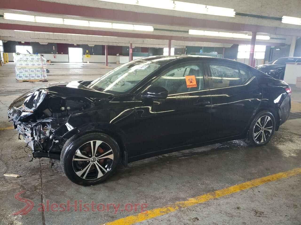 2021 NISSAN SENTRA — VIN 3N1AB8CV6MY316912
