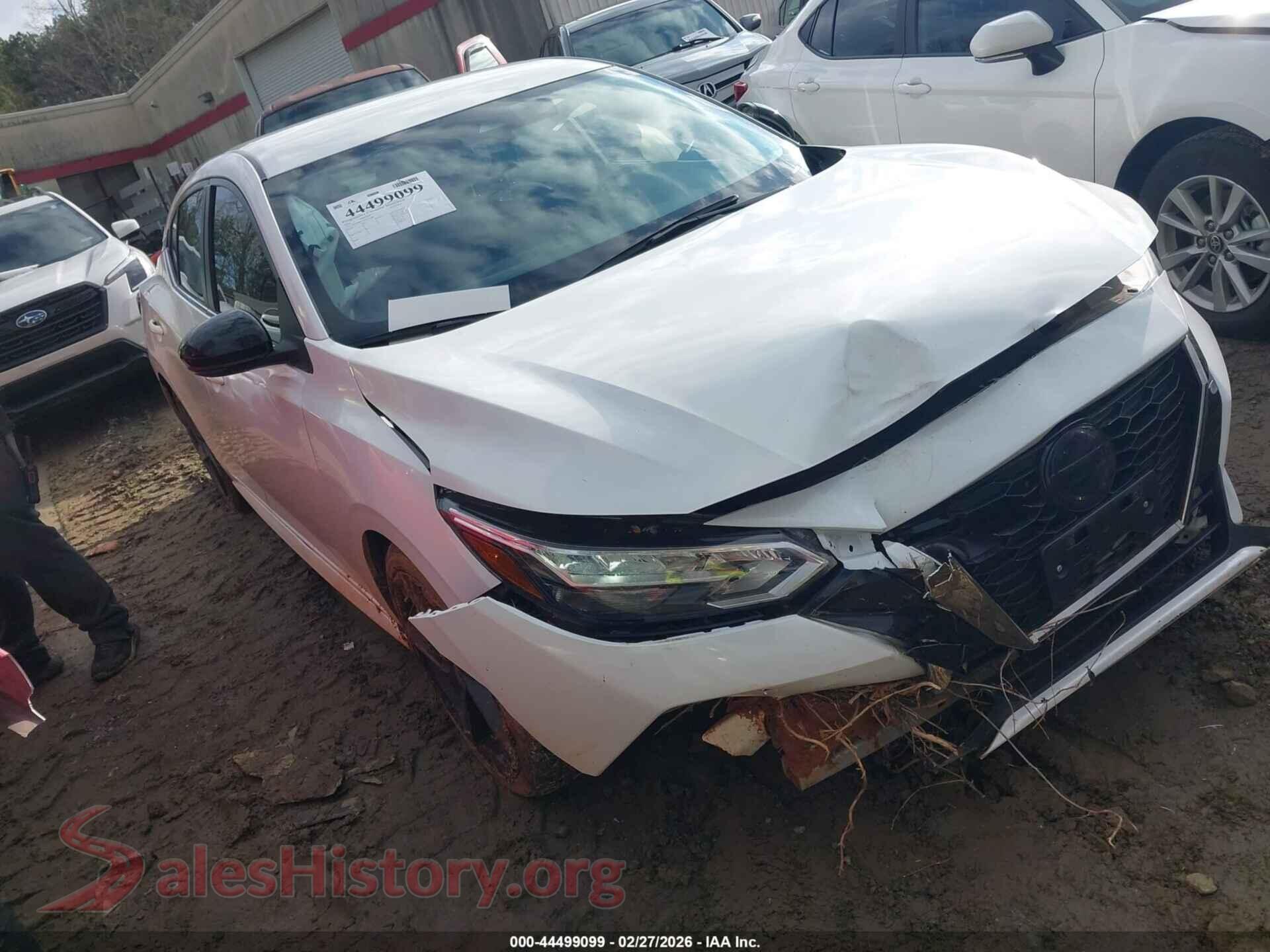 2022 NISSAN SENTRA — VIN 3N1AB8DV0NY301063