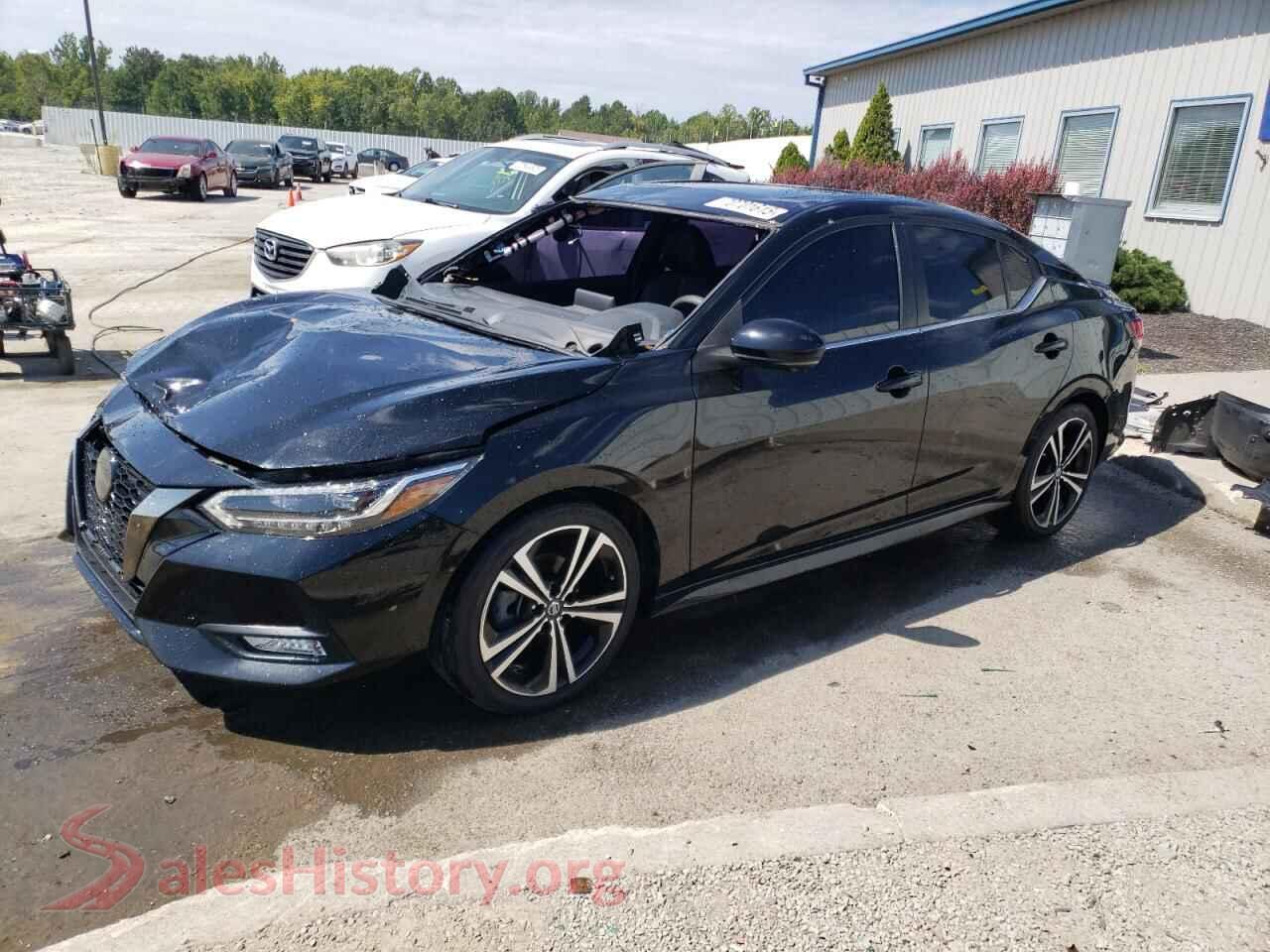 2022 NISSAN SENTRA — VIN 3N1AB8DV1NY250527