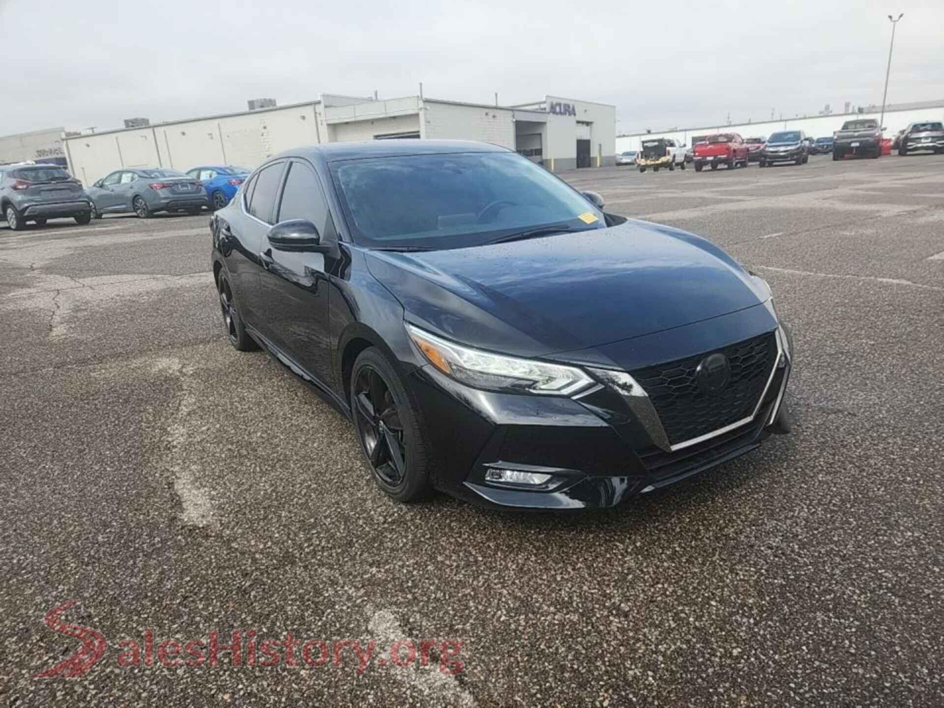 2022 NISSAN SENTRA — VIN 3N1AB8DV2NY265103