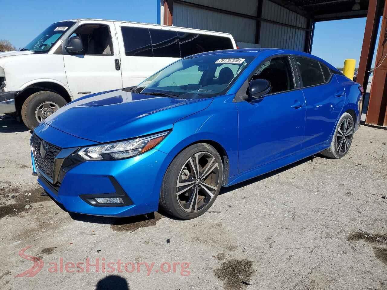 2021 NISSAN SENTRA — VIN 3N1AB8DV3MY282040