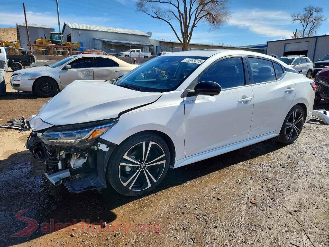 2023 NISSAN SENTRA — VIN 3N1AB8DV7PY259851