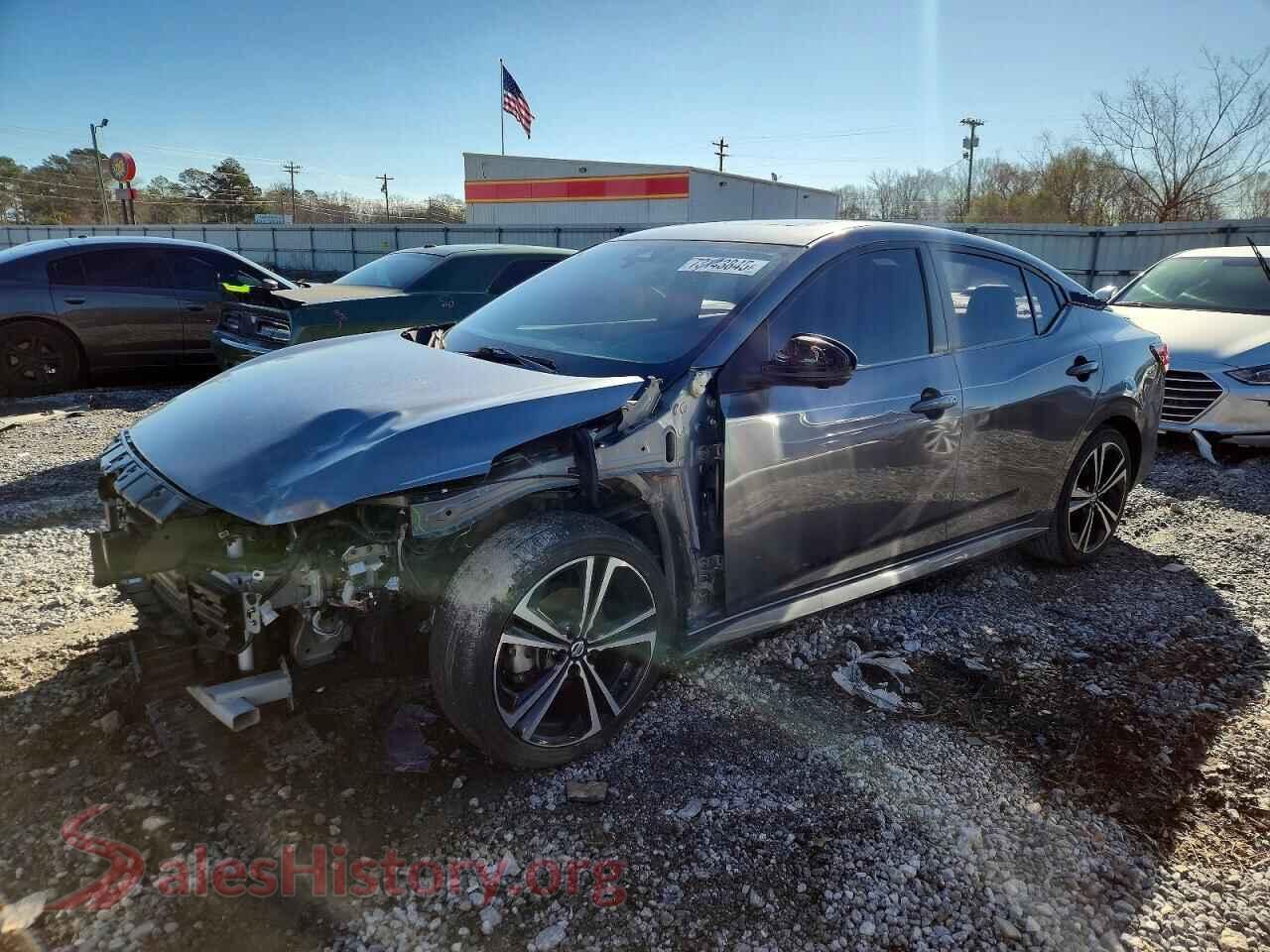 2023 NISSAN SENTRA — VIN 3N1AB8DV7PY260353