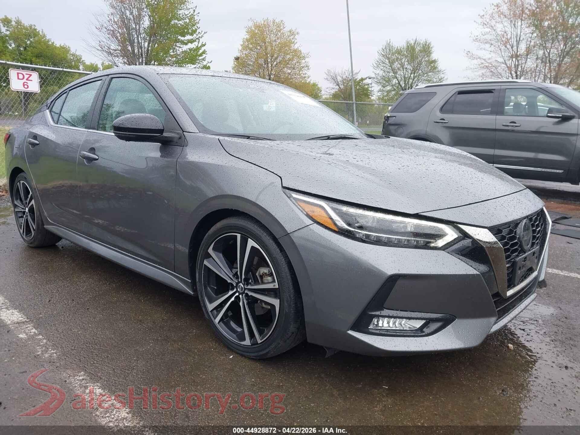 2023 NISSAN SENTRA — VIN 3N1AB8DV8PY293104