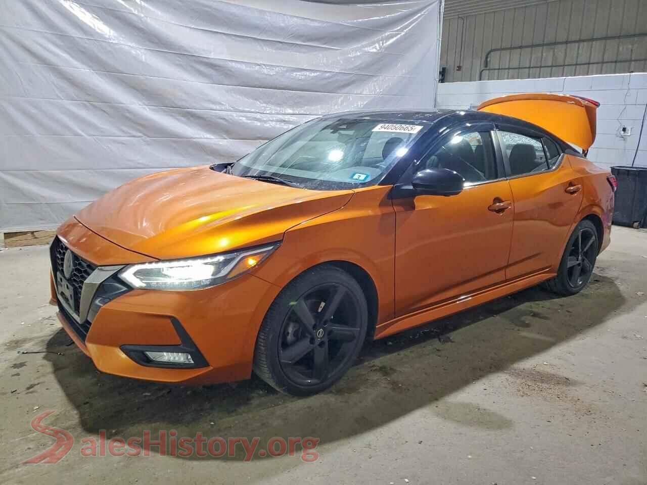 2022 NISSAN SENTRA — VIN 3N1AB8DV9NY272128