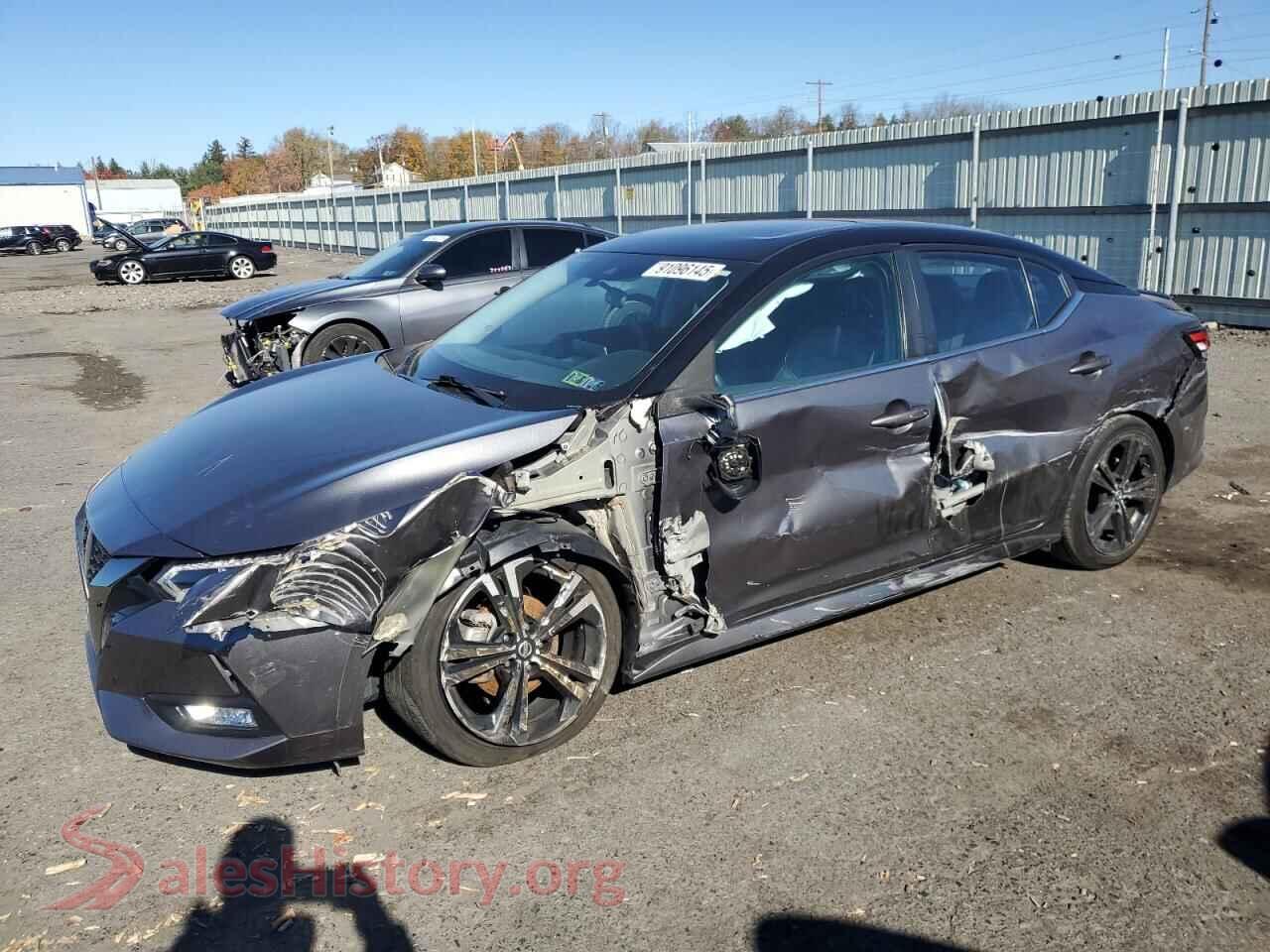 2022 NISSAN SENTRA — VIN 3N1AB8DVXNY226985