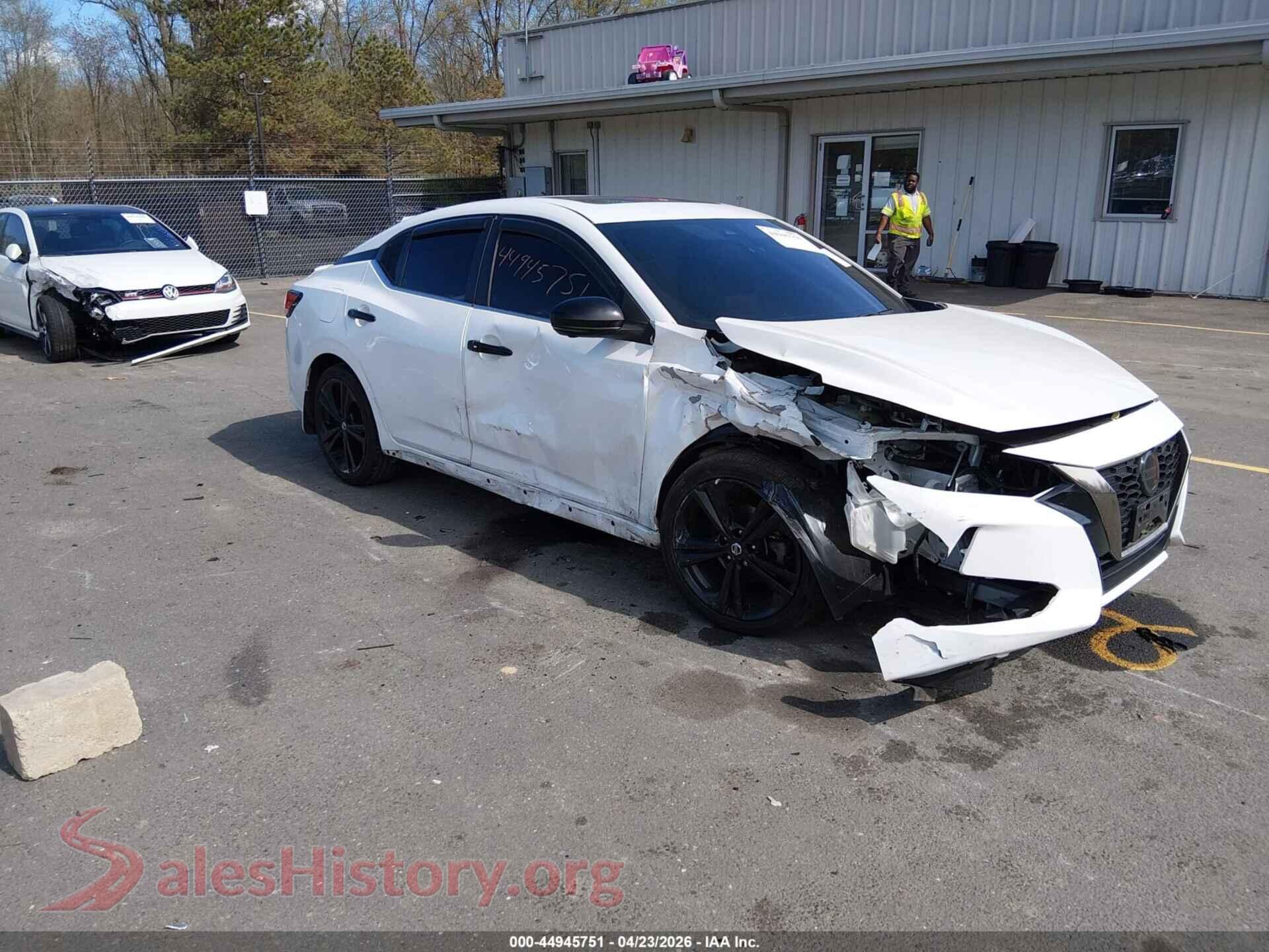 2023 NISSAN SENTRA — VIN 3N1AB8DVXPY258371