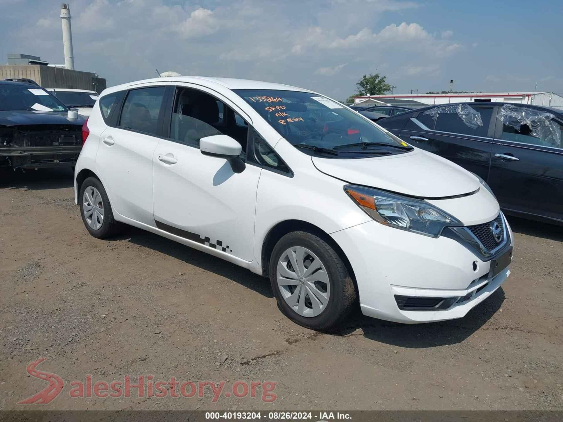 2018 NISSAN VERSA NOTE — VIN 3N1CE2CP2JL357478