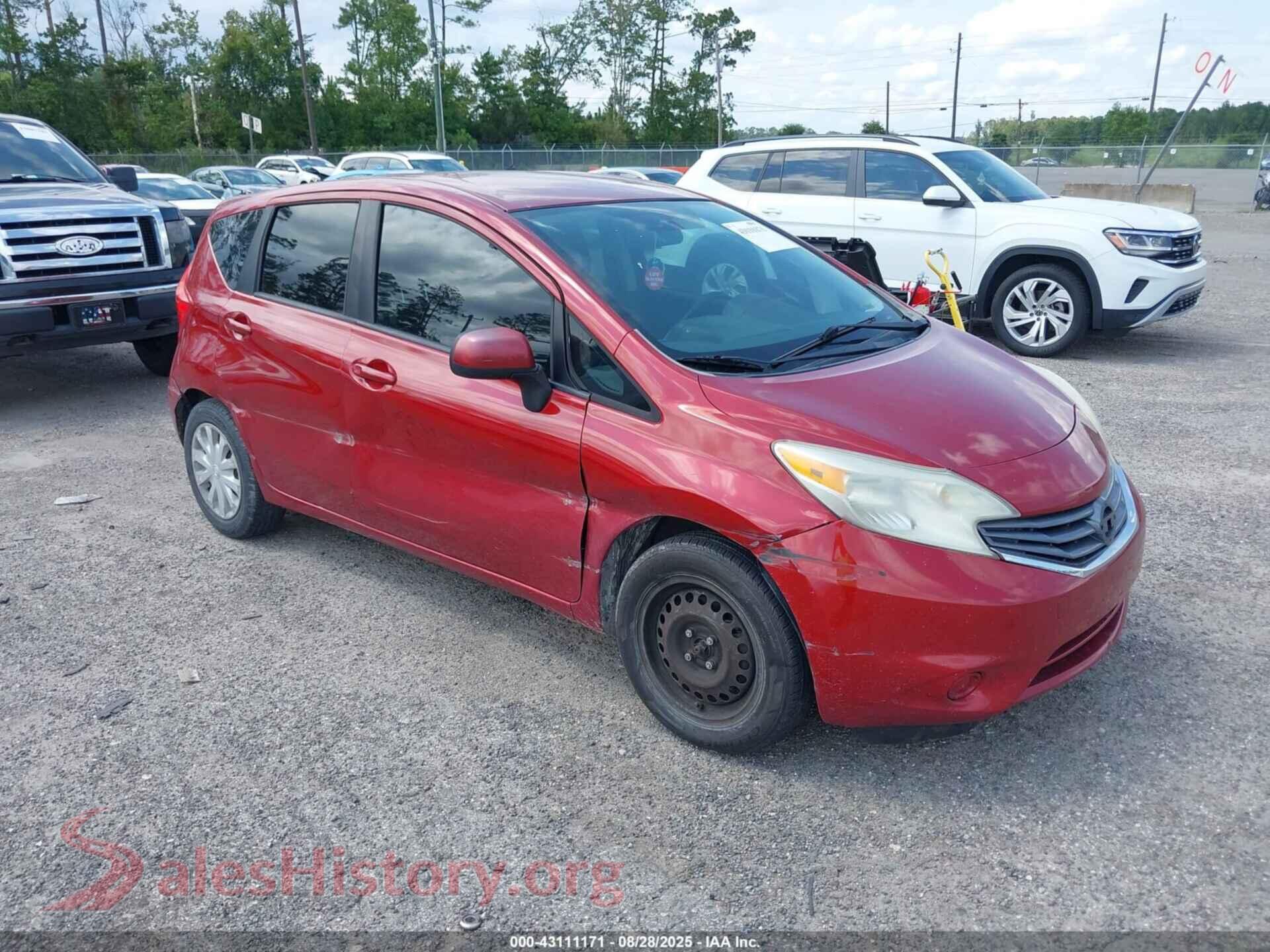 2014 NISSAN VERSA NOTE — VIN 3N1CE2CPXEL400230