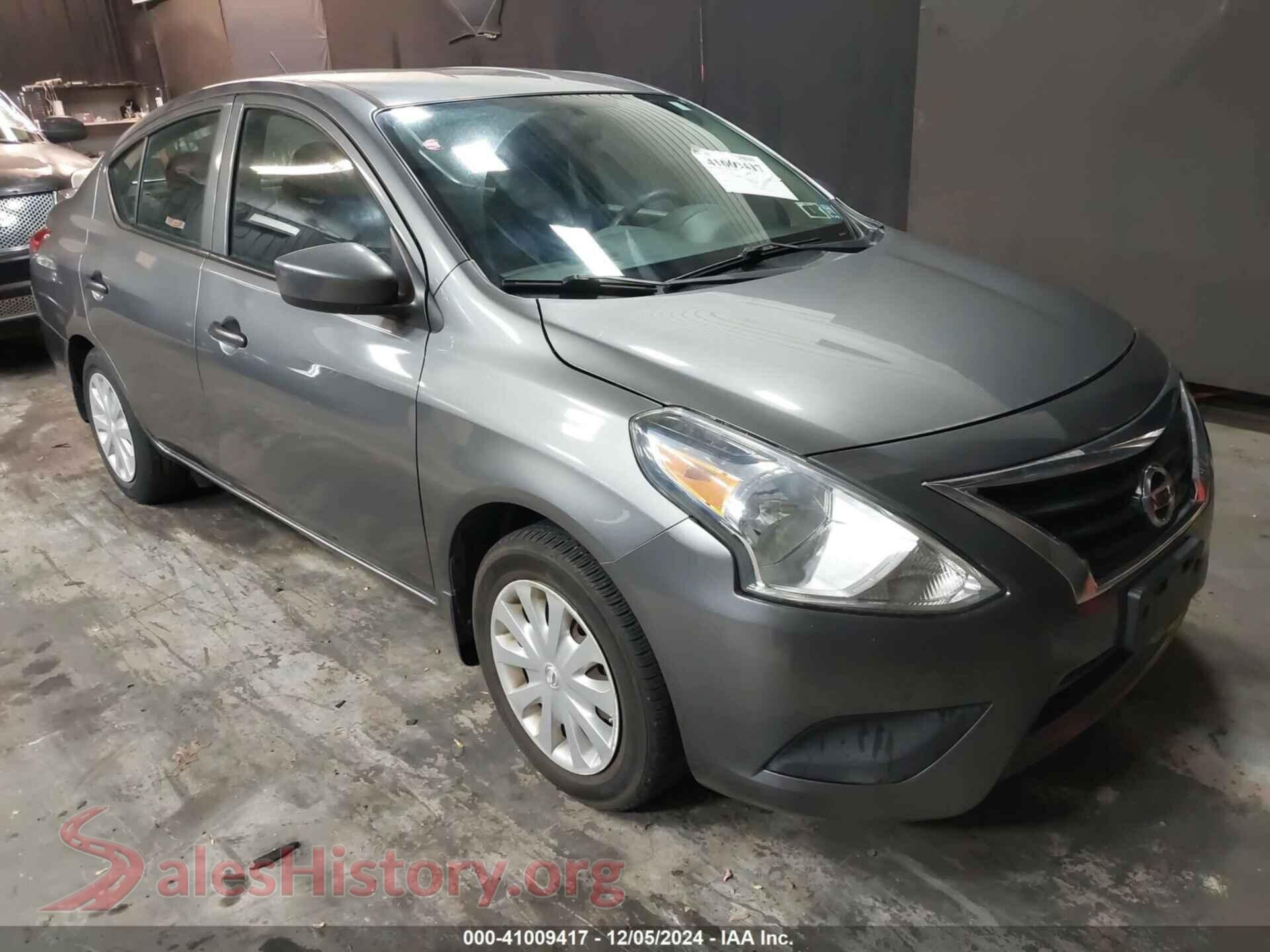 2016 NISSAN VERSA — VIN 3N1CN7AP1GL837987