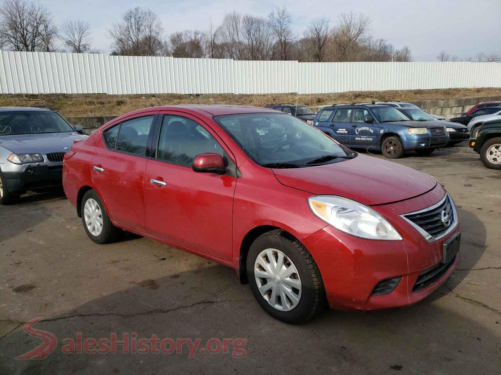 2014 NISSAN VERSA — VIN 3N1CN7AP5EL833776
