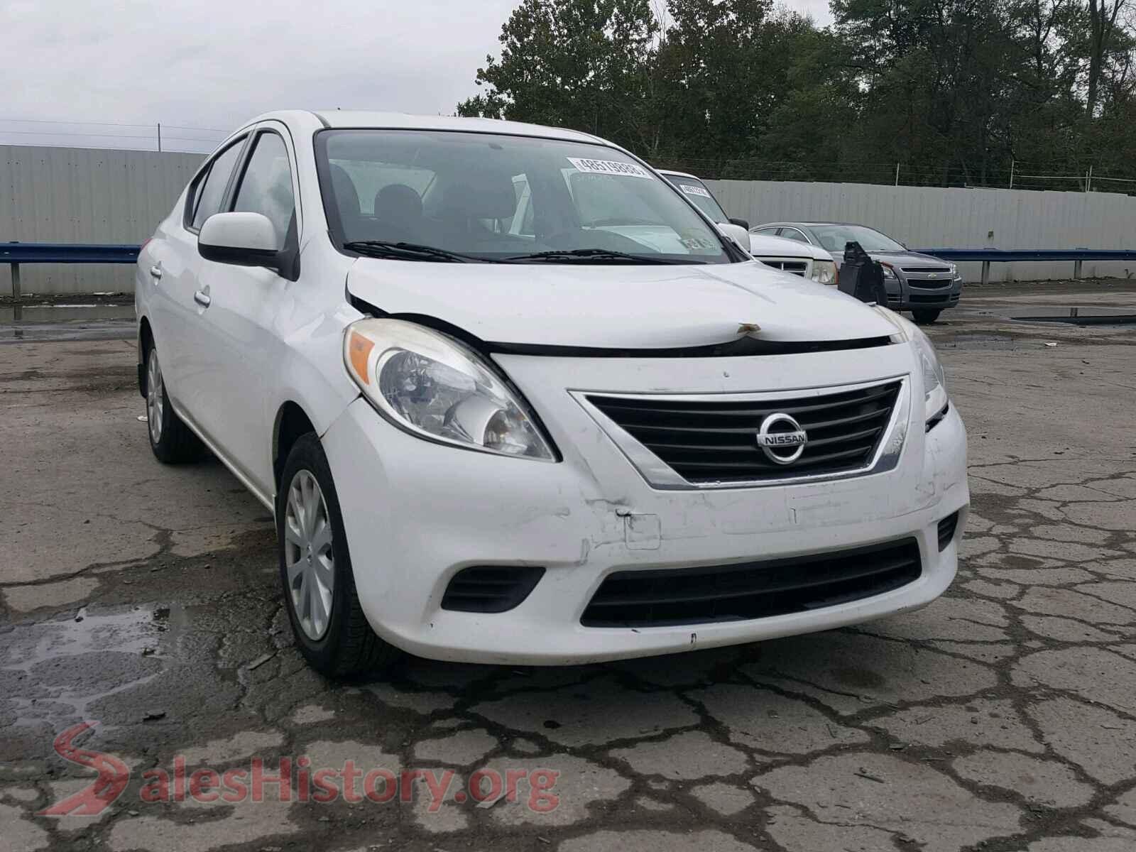 2012 NISSAN VERSA — VIN 3N1CN7AP7CL847871