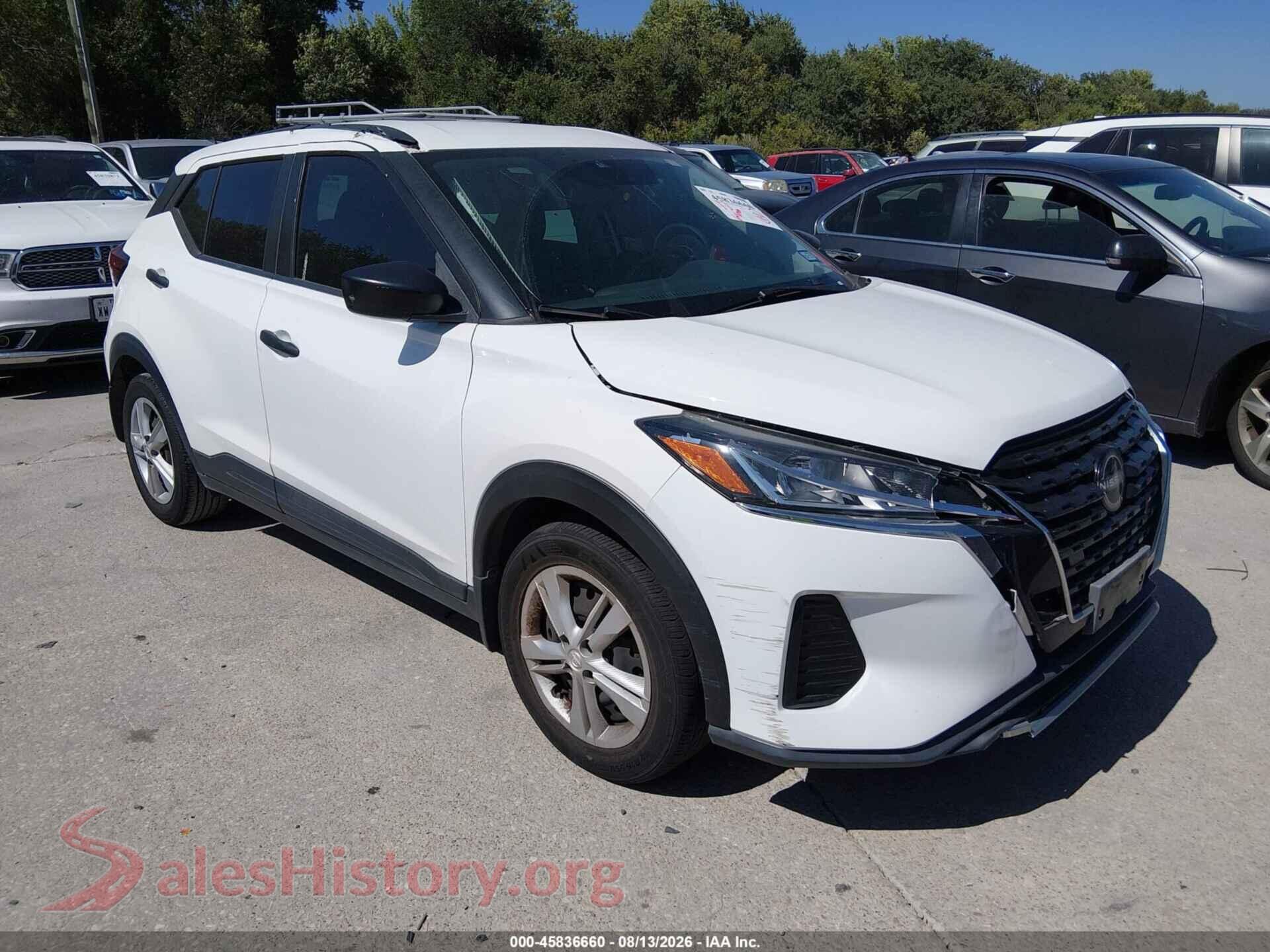 2022 NISSAN KICKS — VIN 3N1CP5BV2NL498665