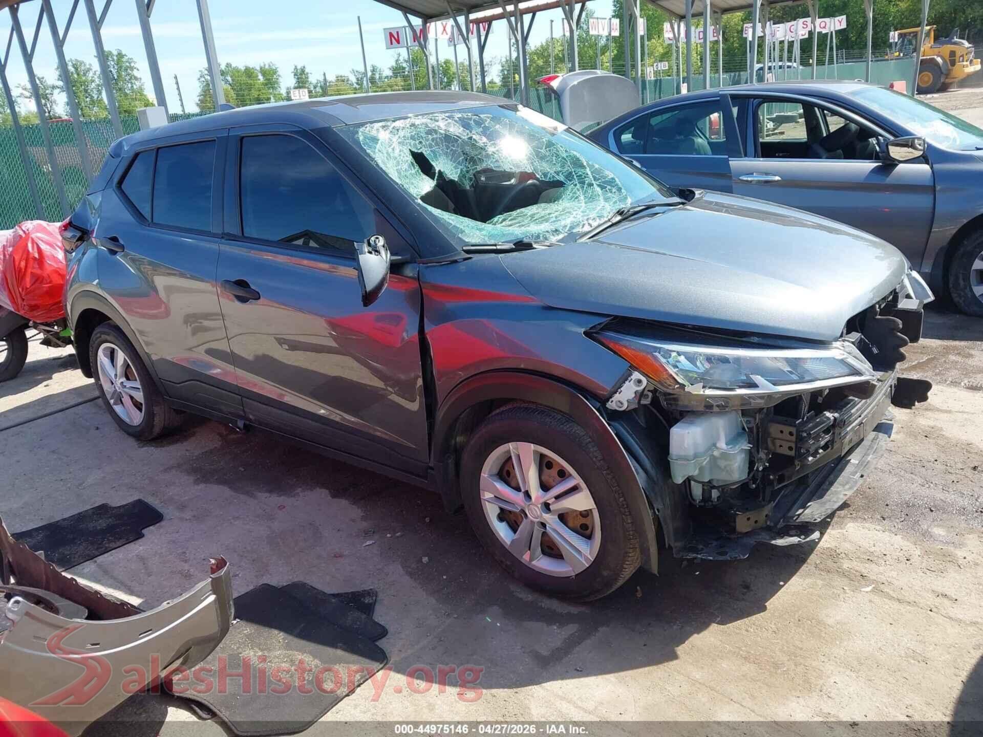2022 NISSAN KICKS — VIN 3N1CP5BVXNL519505