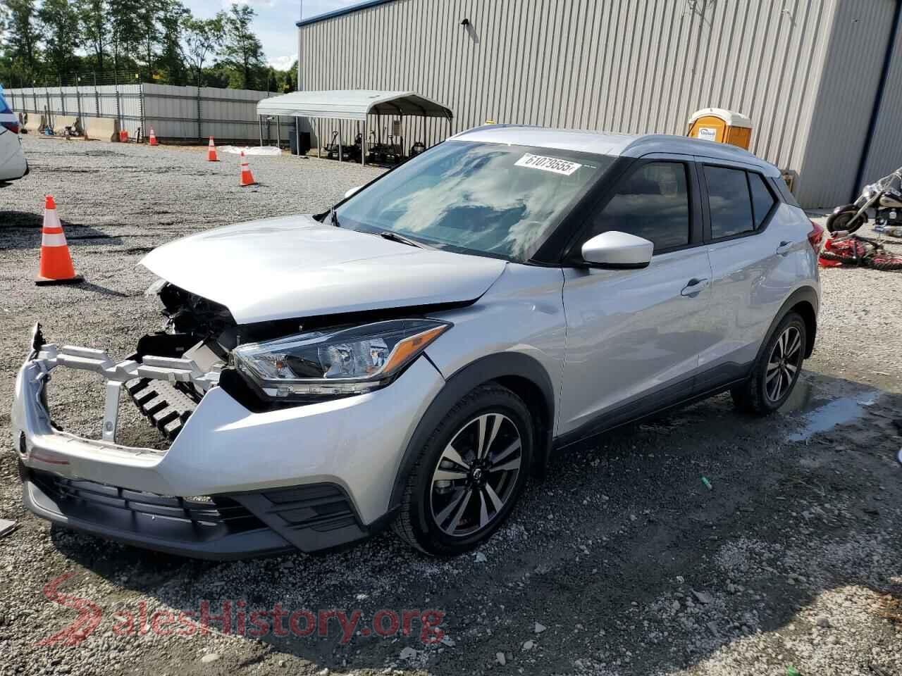 2019 NISSAN KICKS — VIN 3N1CP5CU8KL499367