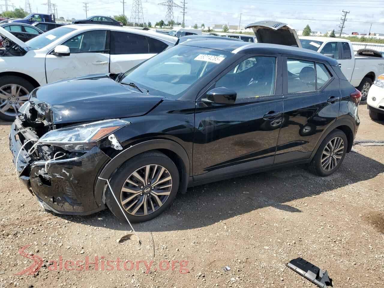 2021 NISSAN KICKS — VIN 3N1CP5CV1ML543334