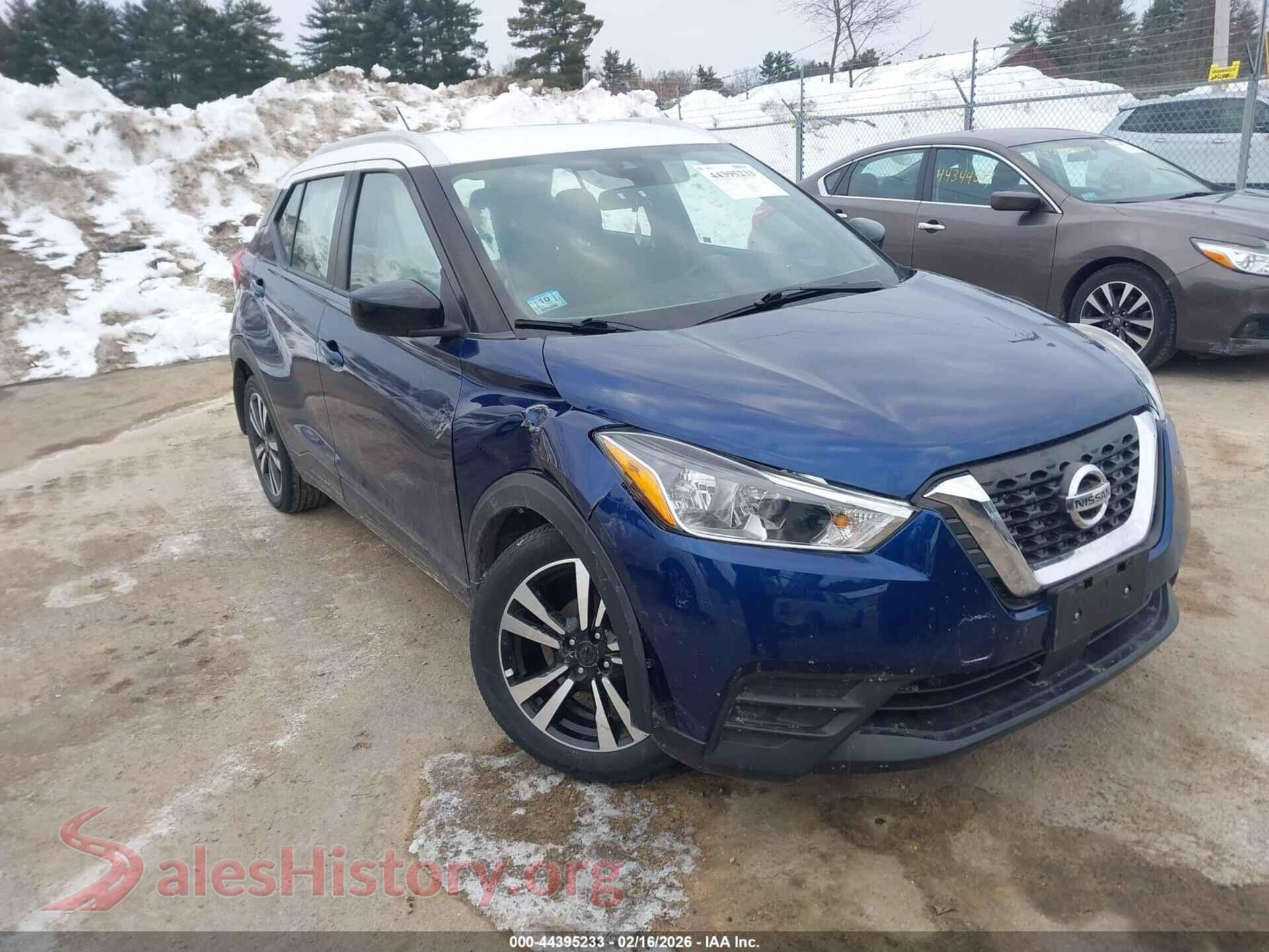 2020 NISSAN KICKS — VIN 3N1CP5CV5LL528298