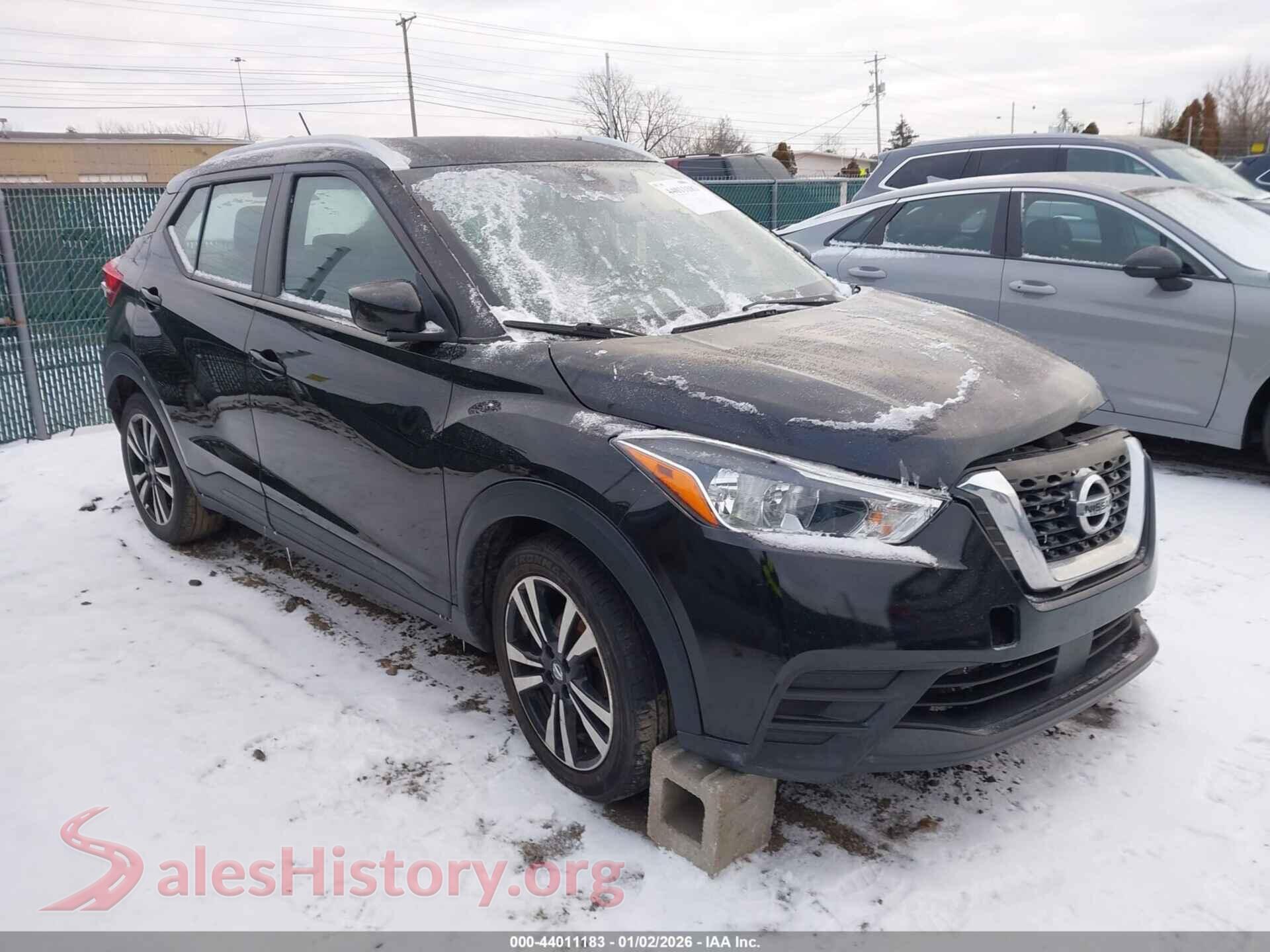 2020 NISSAN KICKS — VIN 3N1CP5CV6LL528908