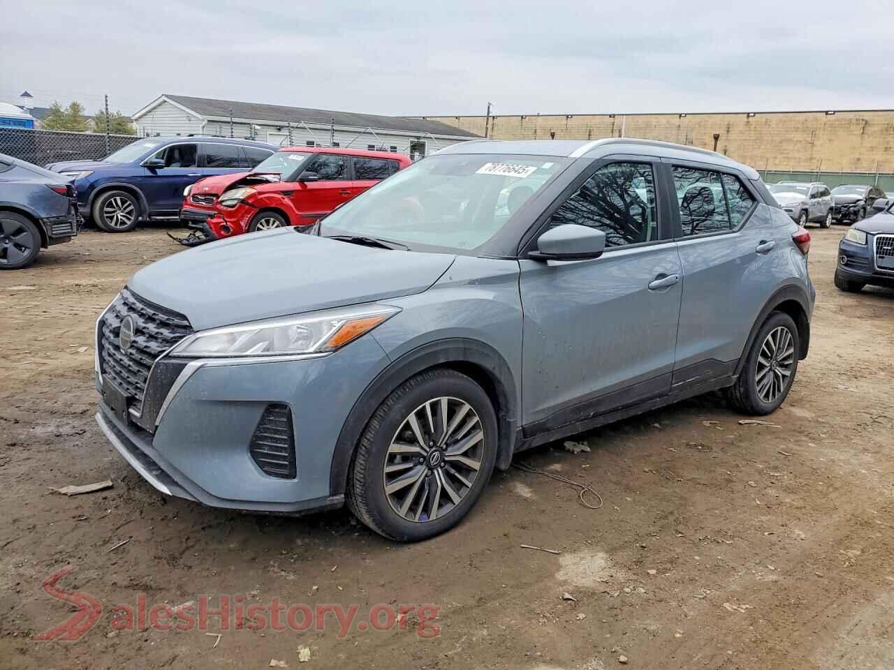 2021 NISSAN KICKS SV — VIN 3N1CP5CV6ML550635
