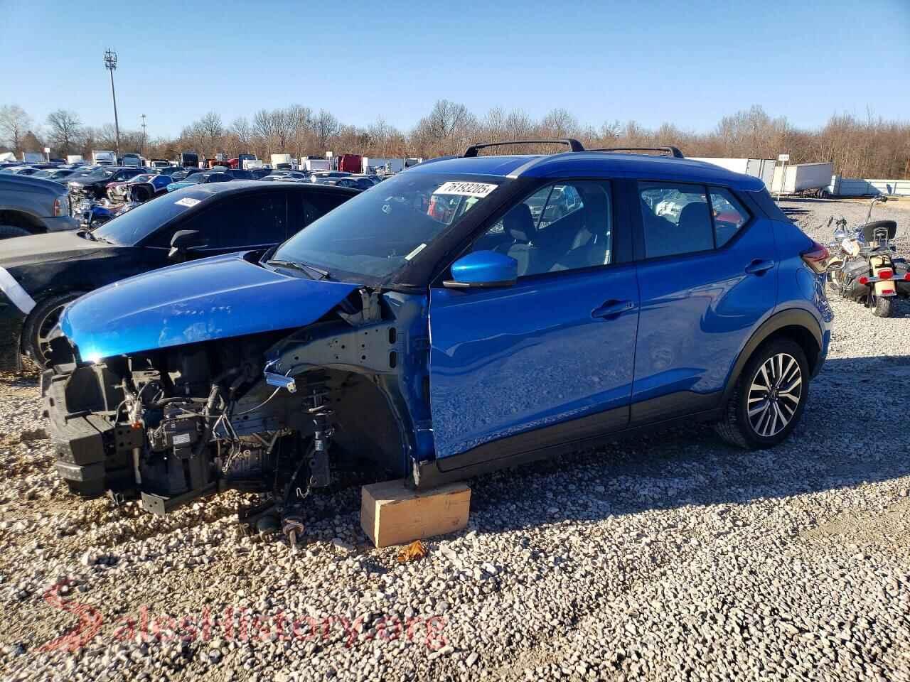 2022 NISSAN KICKS — VIN 3N1CP5CV6NL523422