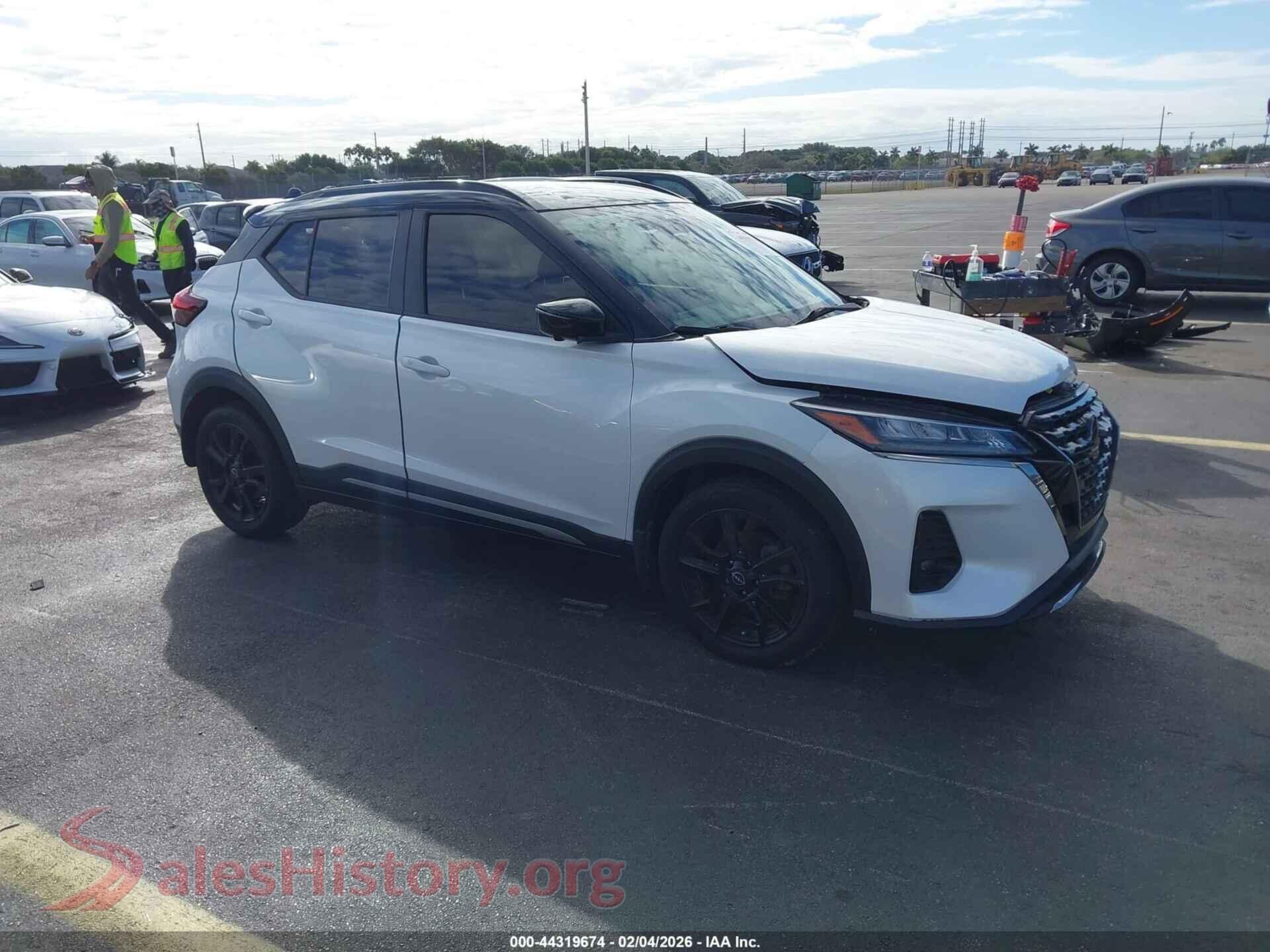 2022 NISSAN KICKS — VIN 3N1CP5DV4NL517049