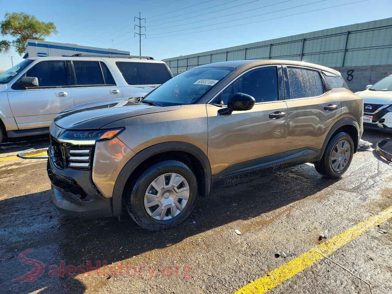 2025 NISSAN KICKS — VIN 3N8AP6BB2SL349639