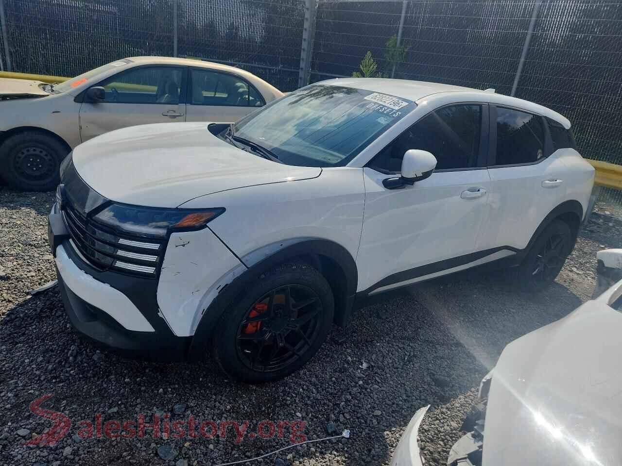 2025 NISSAN KICKS — VIN 3N8AP6CB2SL318907