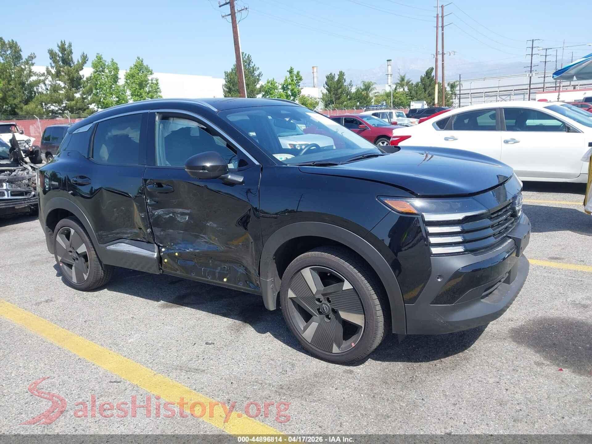 2026 NISSAN KICKS — VIN 3N8AP6DA5TL347695