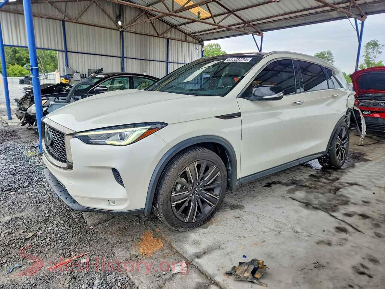 2021 INFINITI QX50 — VIN 3PCAJ5BA4MF115650