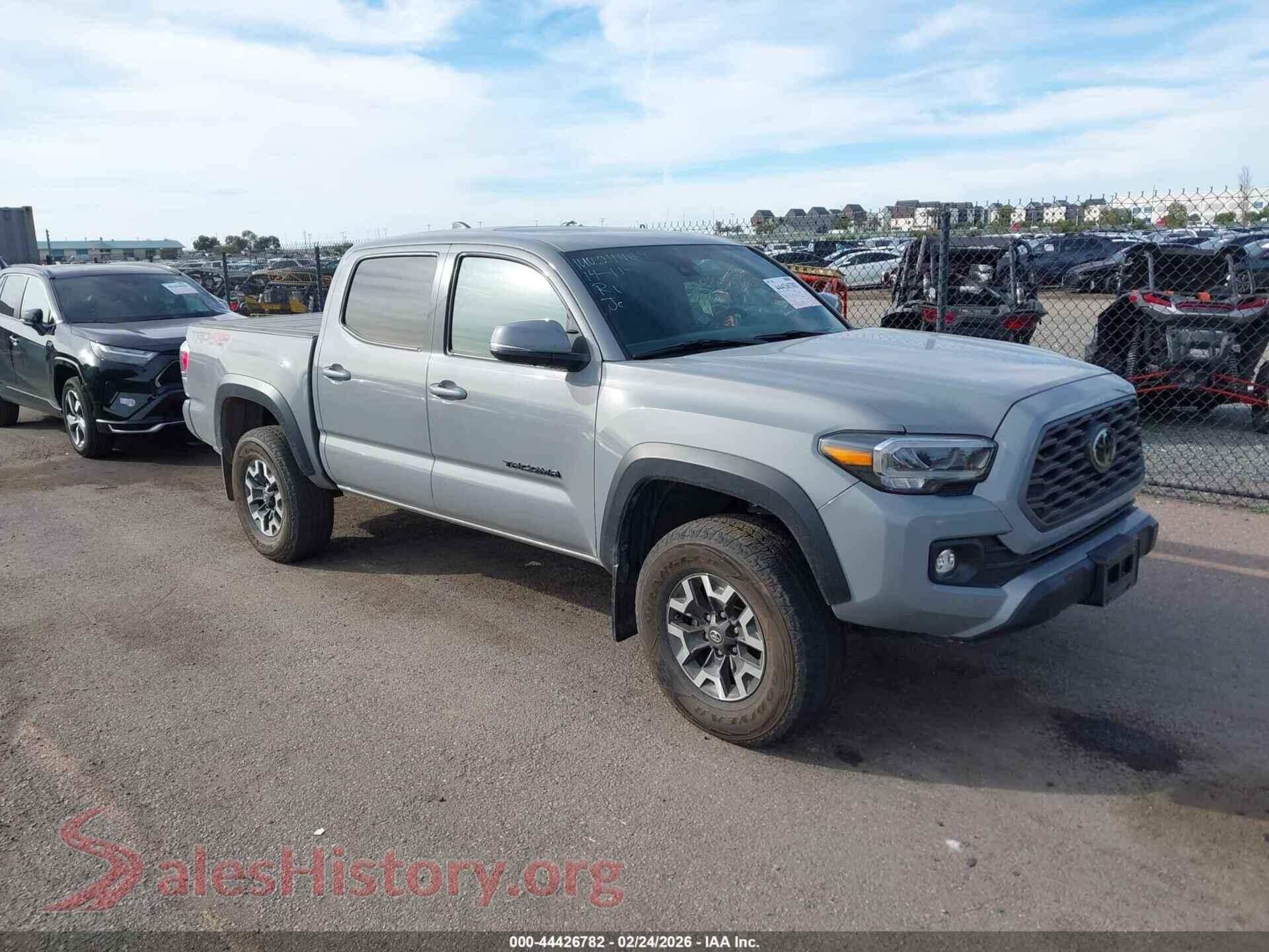 2021 TOYOTA TACOMA — VIN 3TMCZ5AN4MM435861
