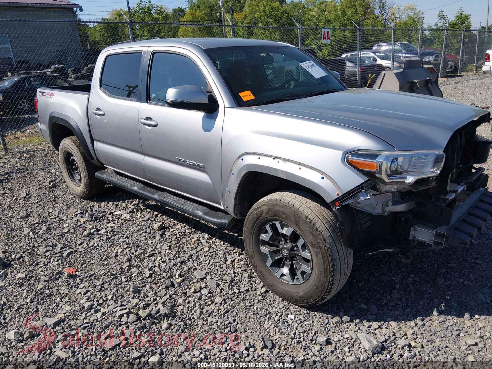 2017 TOYOTA TACOMA — VIN 3TMCZ5AN9HM100066