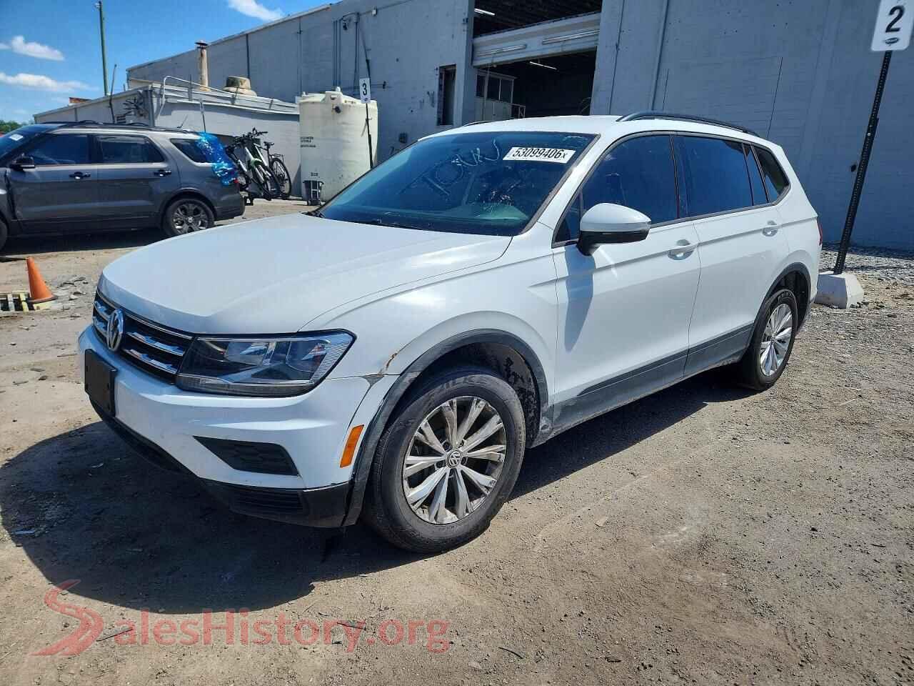 2019 VOLKSWAGEN TIGUAN — VIN 3VV0B7AX5KM046441
