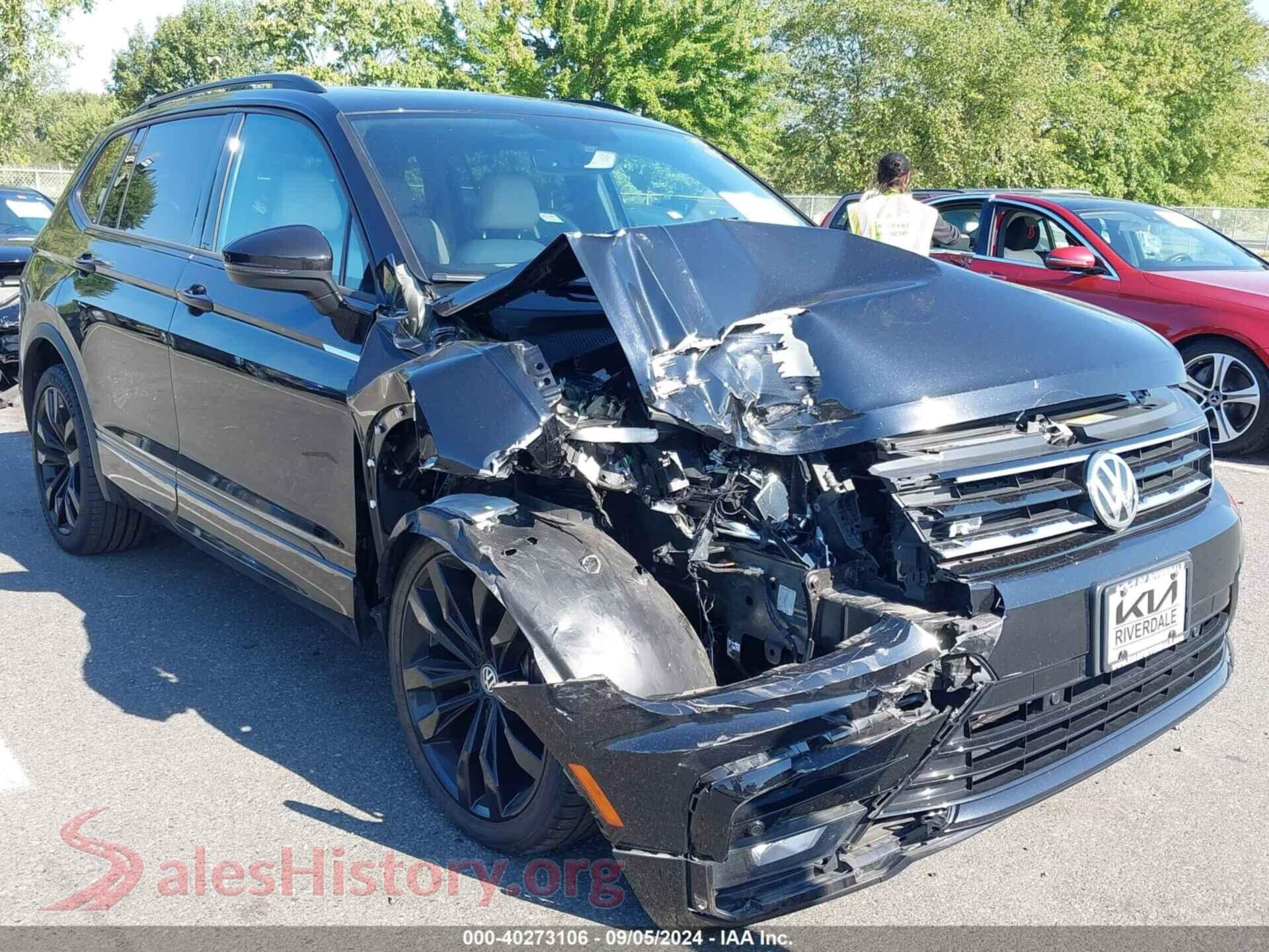 2021 VOLKSWAGEN TIGUAN — VIN 3VV2B7AXXMM128399