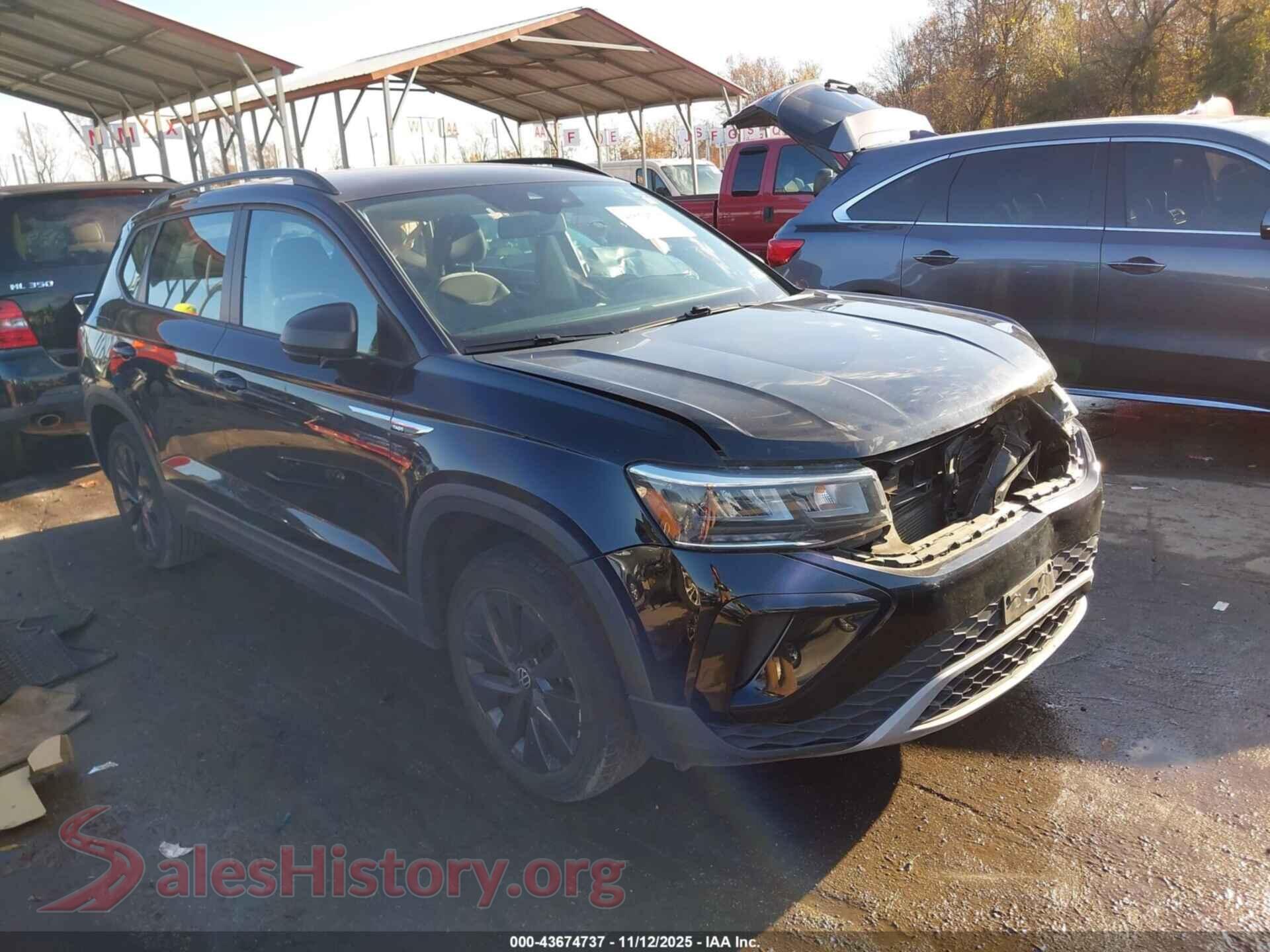 2022 VOLKSWAGEN TAOS — VIN 3VVDX7B2XNM049149