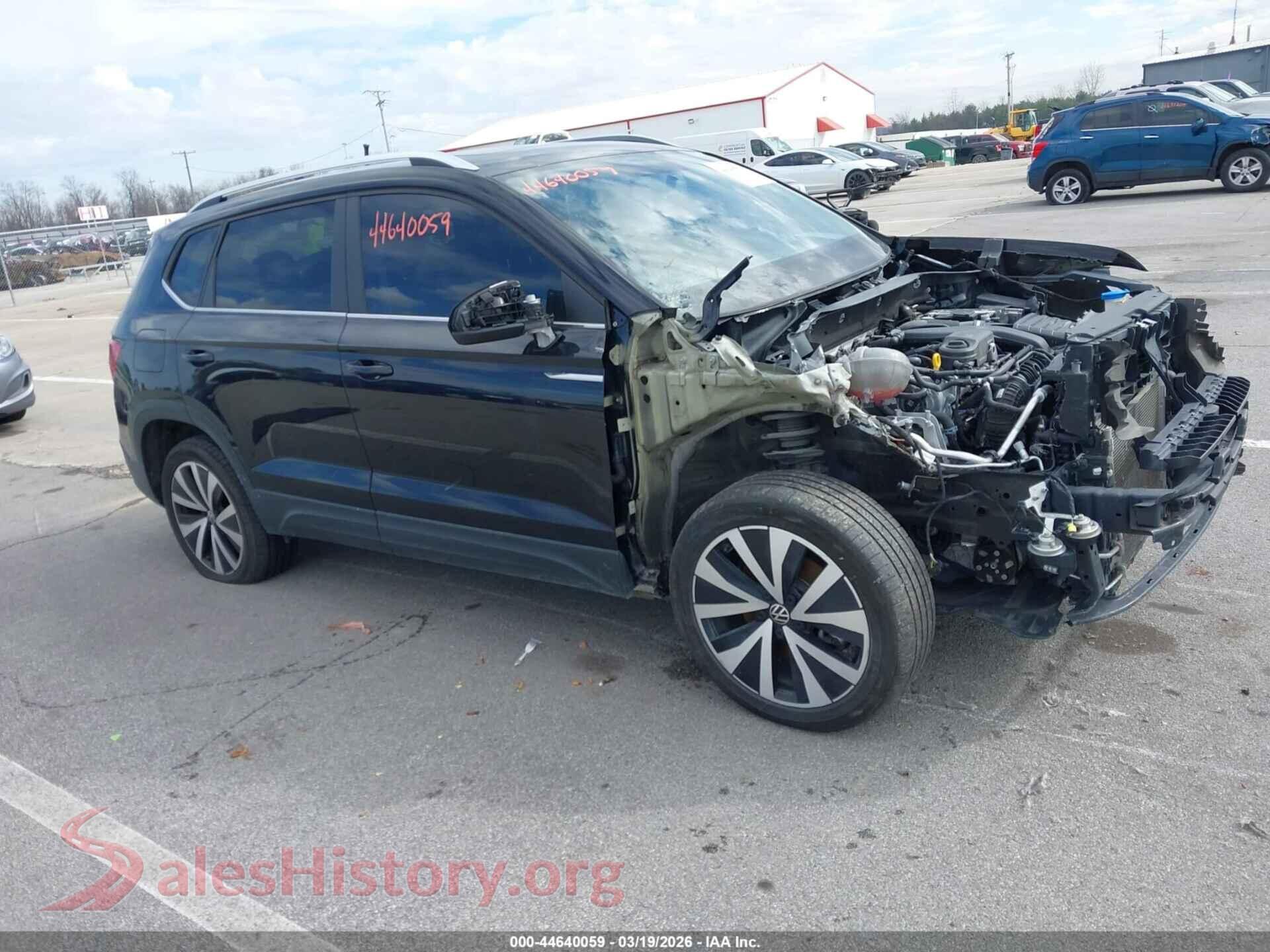 2022 VOLKSWAGEN TAOS — VIN 3VVLX7B20NM055358