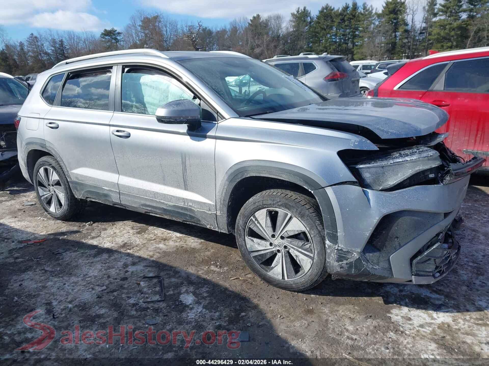 2025 VOLKSWAGEN TAOS — VIN 3VVVC7B2XSM010587