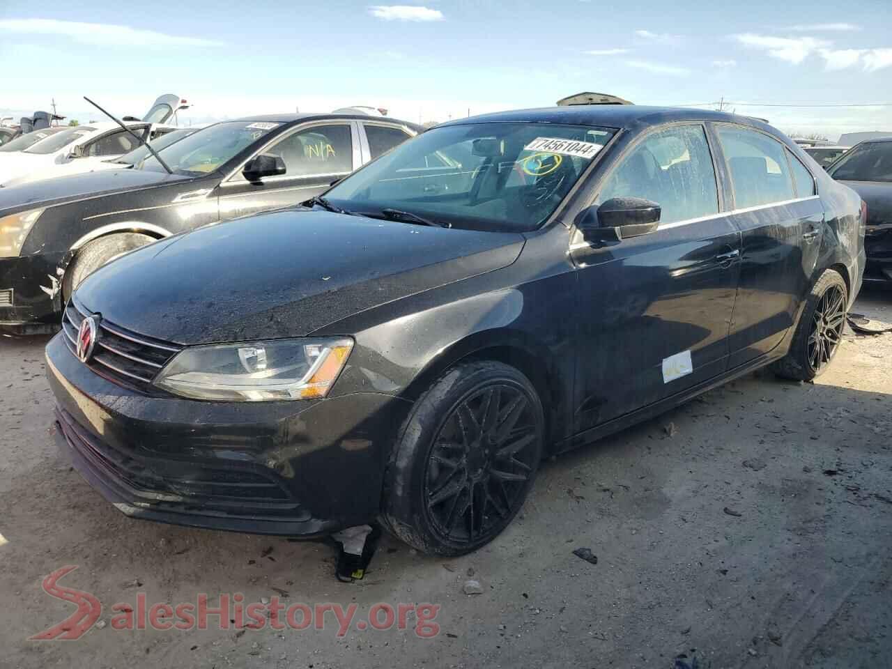 2017 VOLKSWAGEN JETTA — VIN 3VW167AJ2HM399731