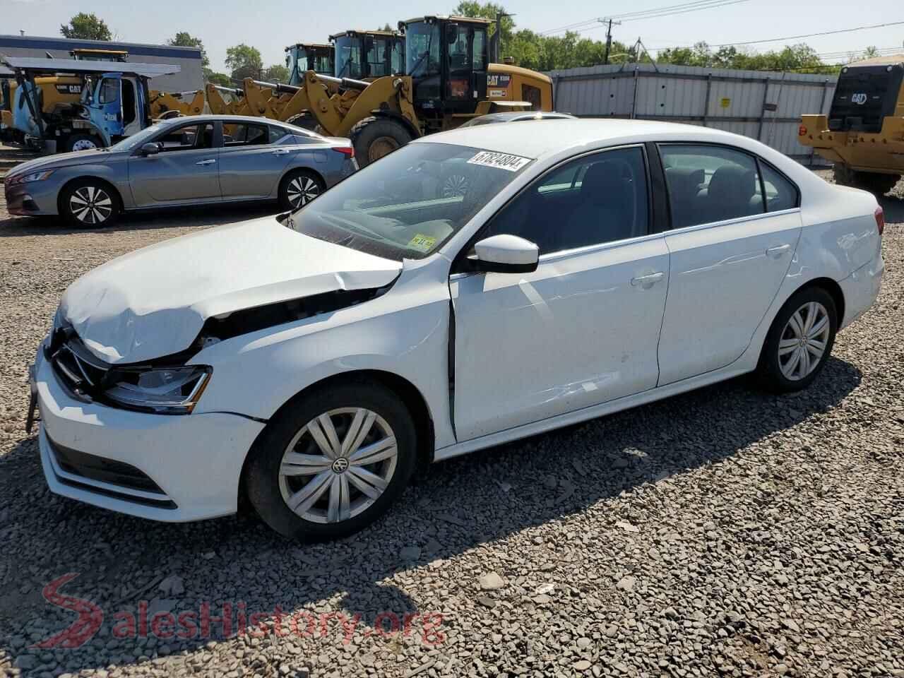 2017 VOLKSWAGEN JETTA — VIN 3VW167AJ8HM251440