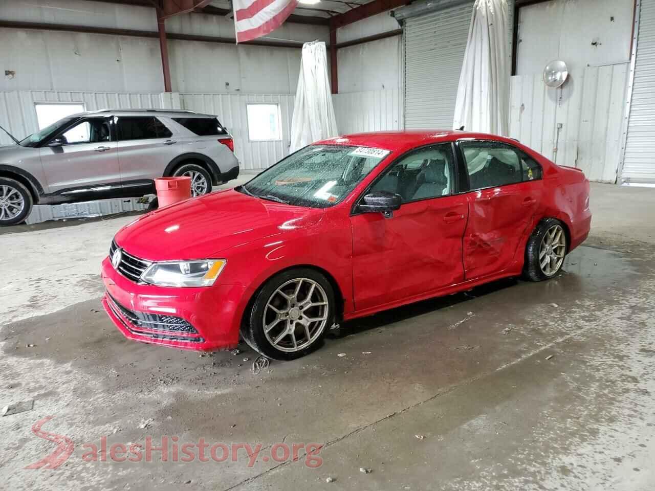 2015 VOLKSWAGEN JETTA — VIN 3VW1K7AJ1FM347936