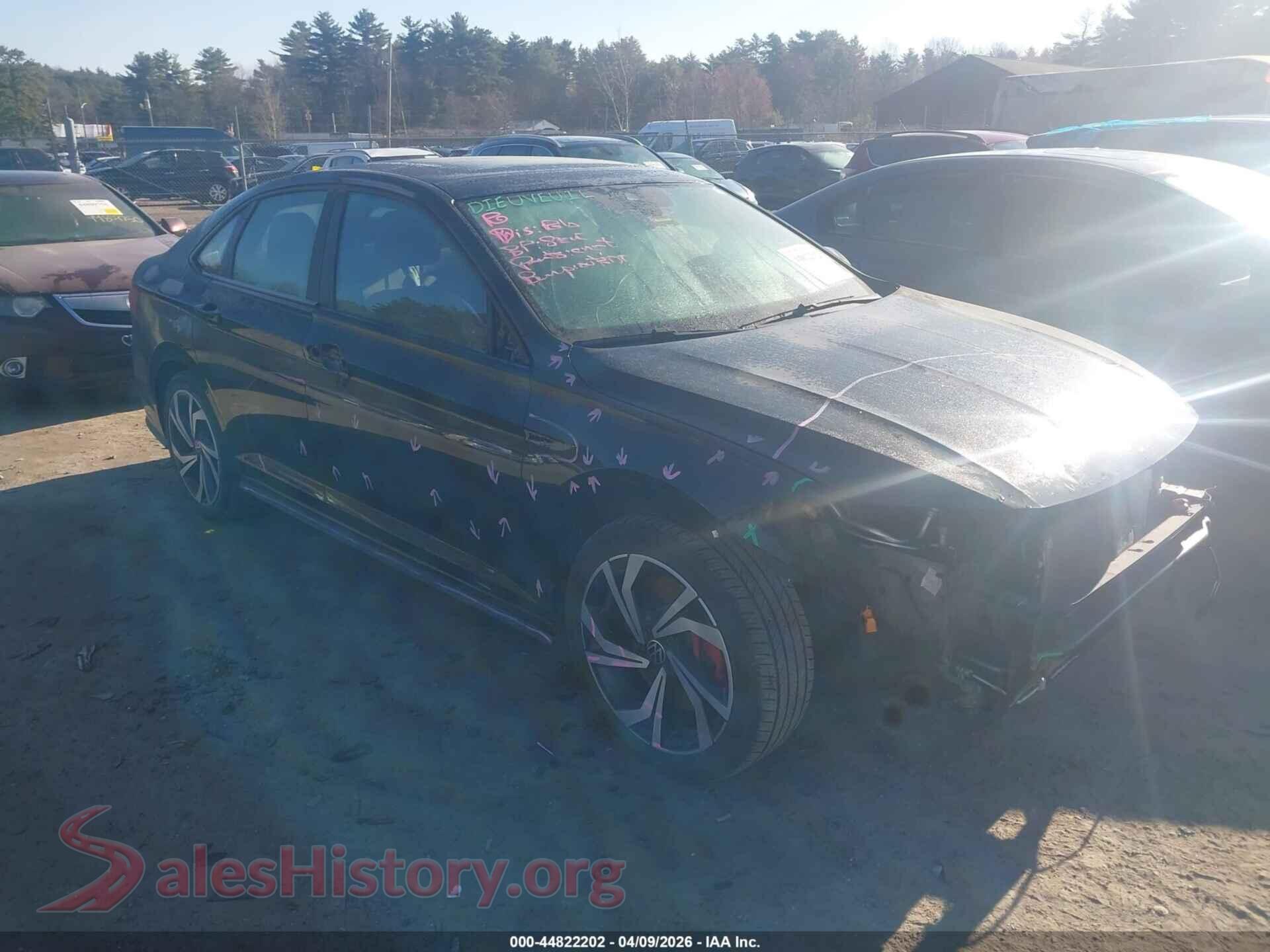 2024 VOLKSWAGEN JETTA GLI — VIN 3VW1T7BU9RM031260