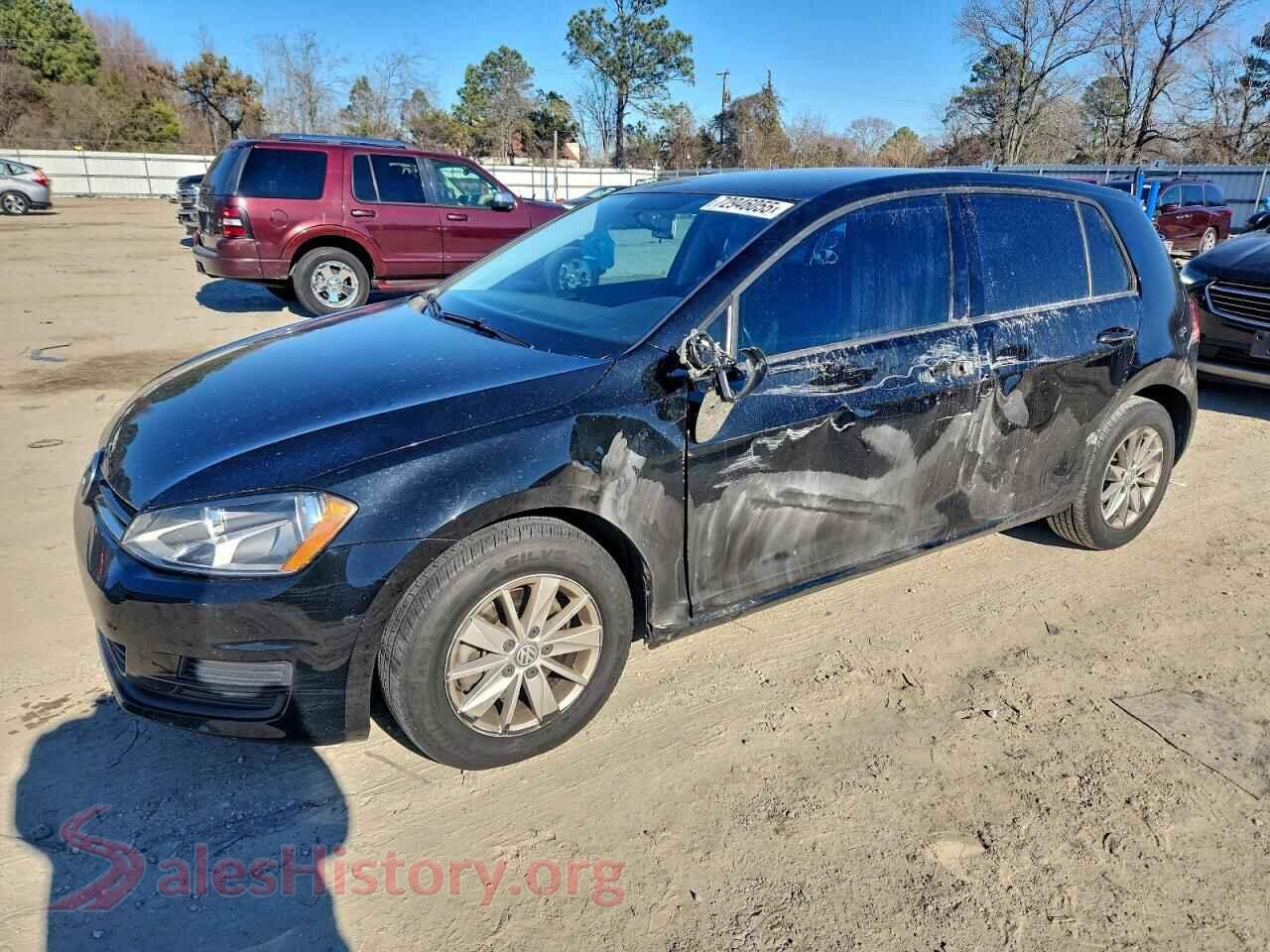 2016 VOLKSWAGEN GOLF S/SE — VIN 3VW217AU9GM040128