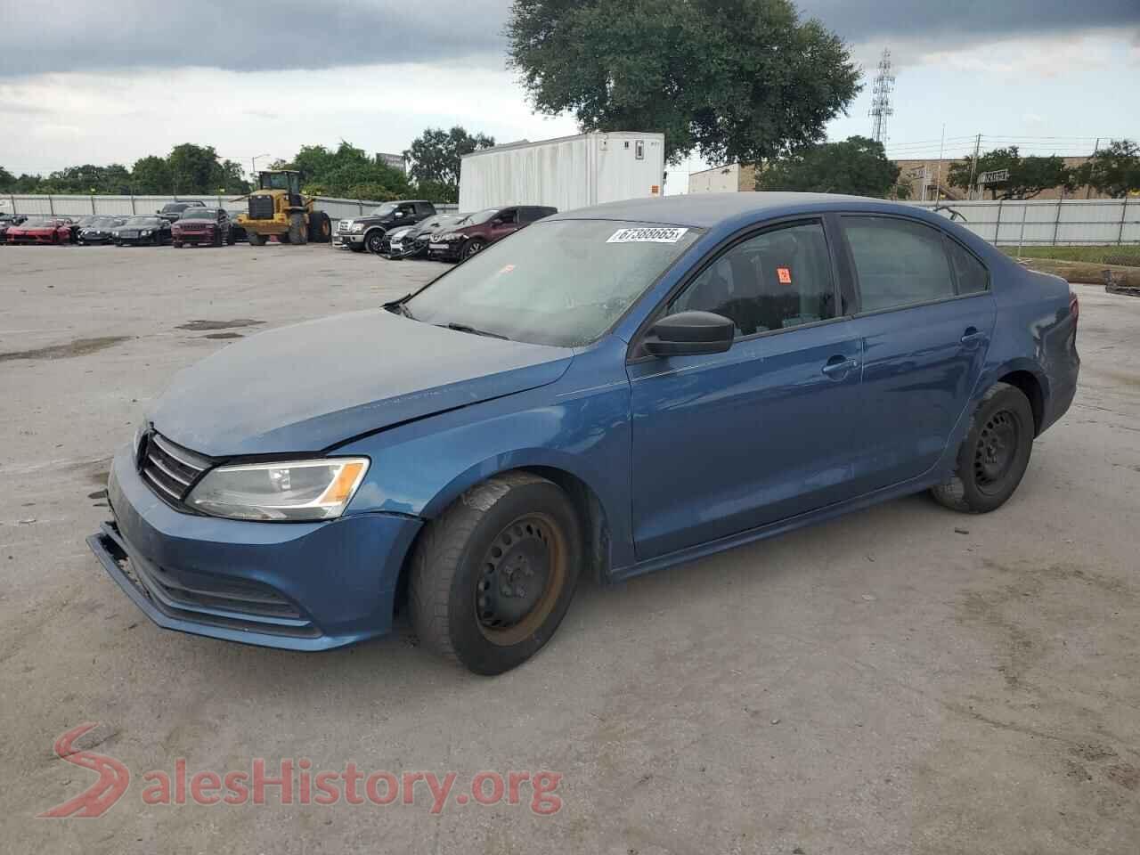 2016 VOLKSWAGEN JETTA — VIN 3VW267AJ0GM382235