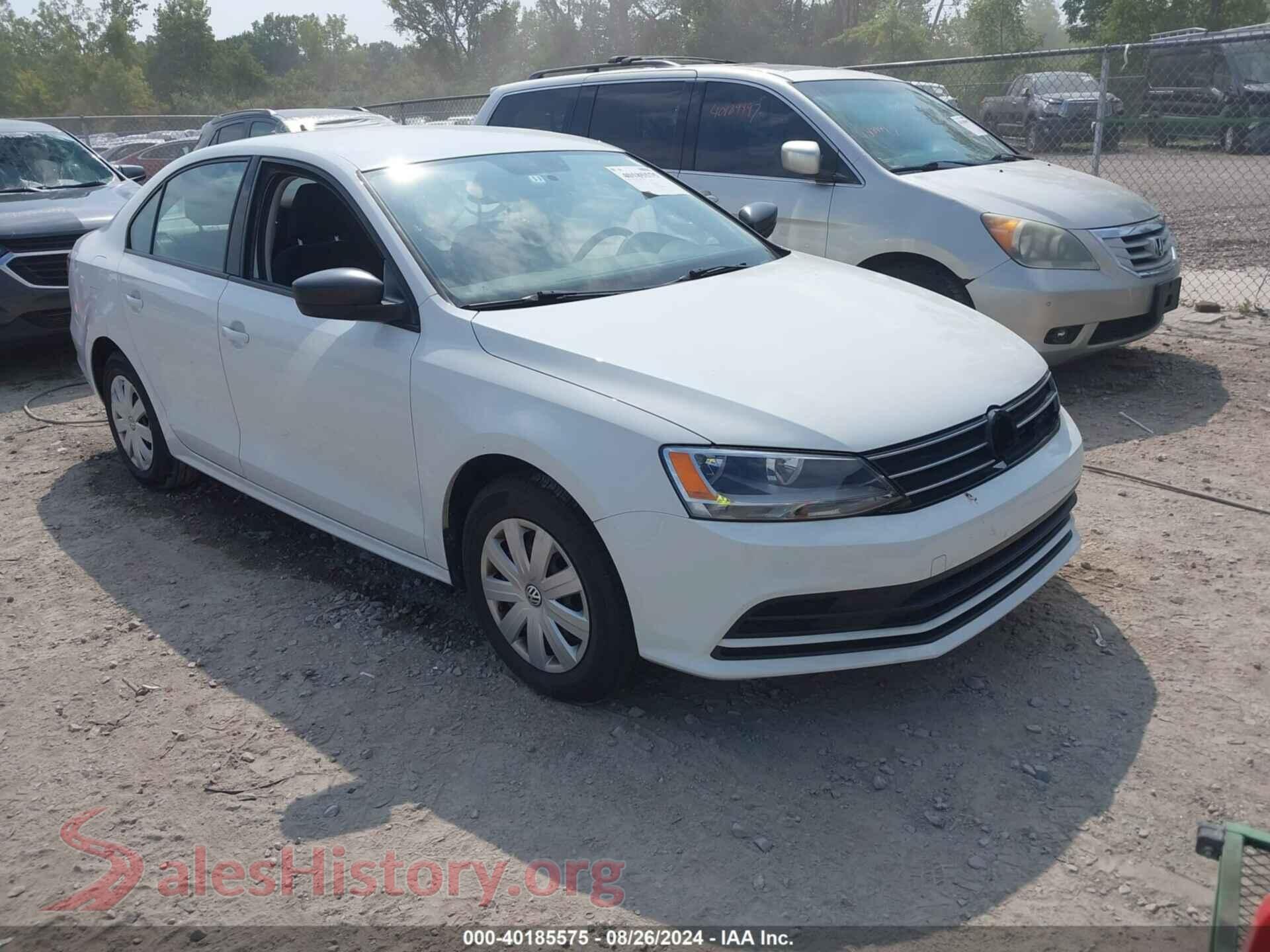 2016 VOLKSWAGEN JETTA — VIN 3VW267AJ0GM415217
