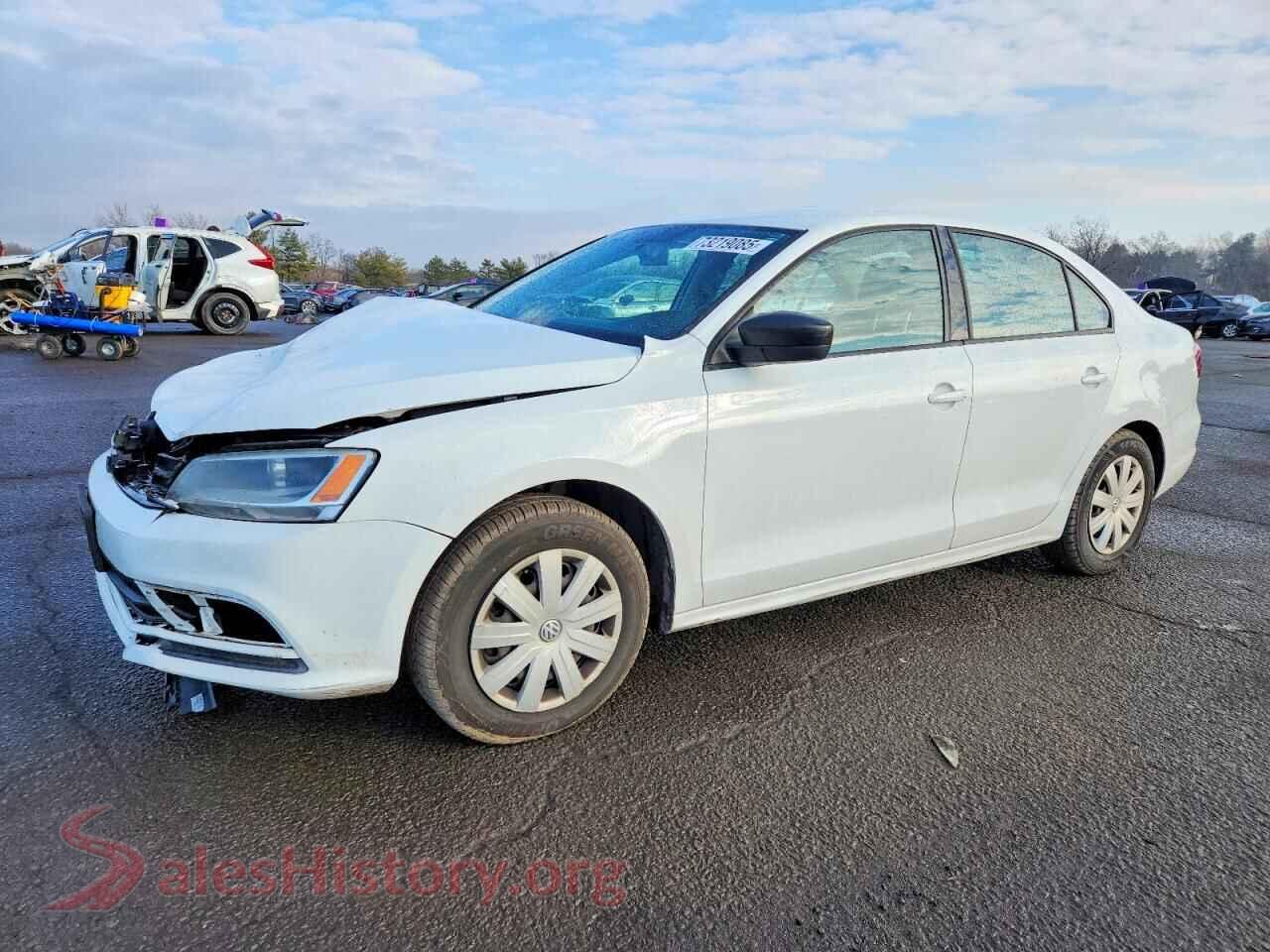 2016 VOLKSWAGEN JETTA — VIN 3VW267AJ1GM237625