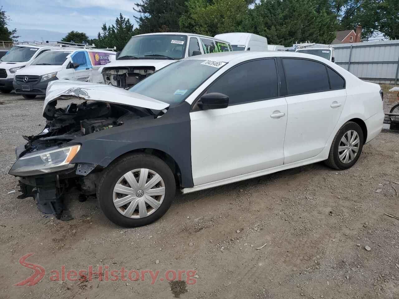 2016 VOLKSWAGEN JETTA — VIN 3VW267AJ1GM318849